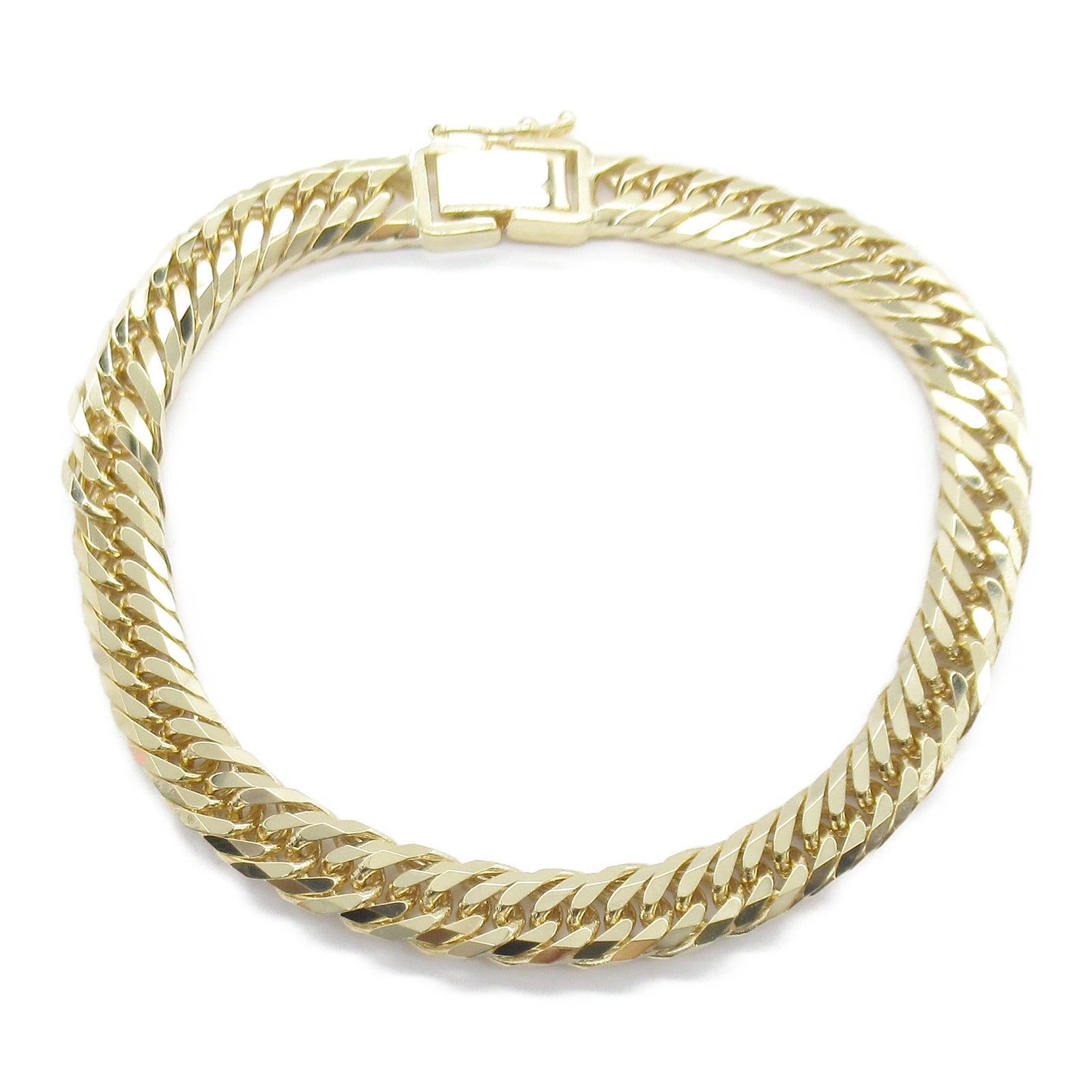 K18 Yellow Gold 8 Men T Bracelet