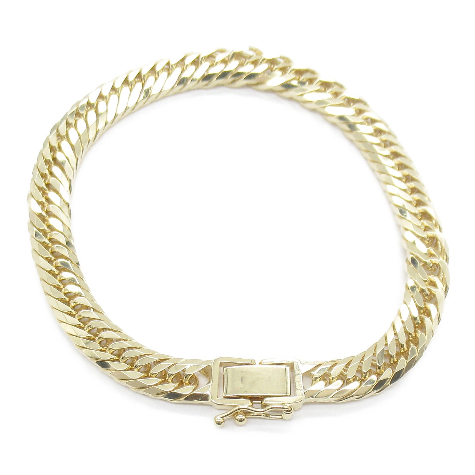 K18 Yellow Gold 8 Men T Bracelet