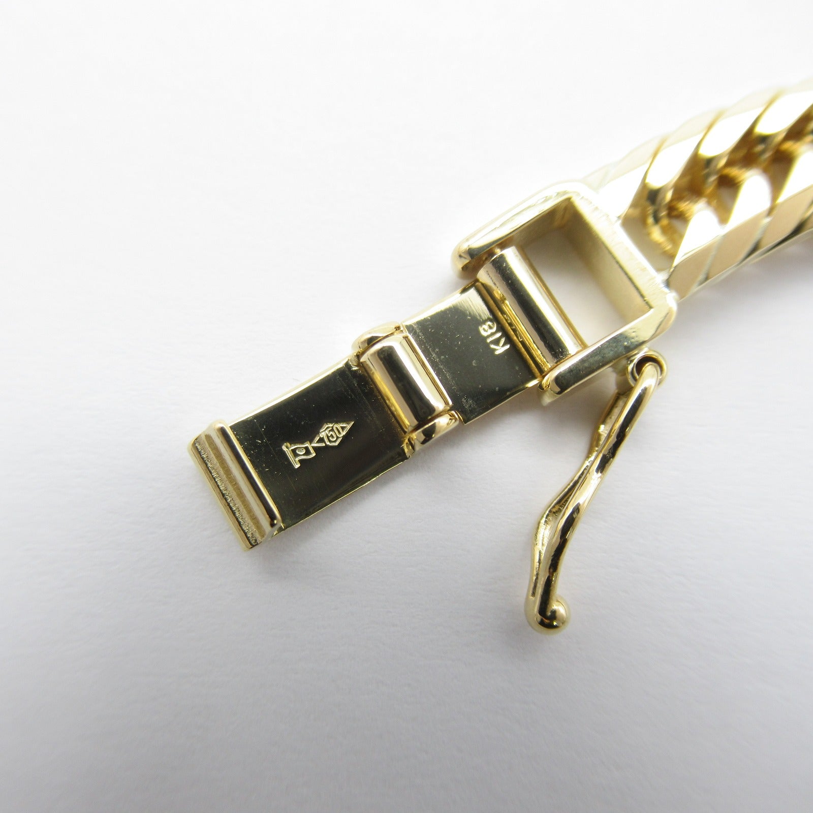 K18 Yellow Gold 8 Men T Bracelet