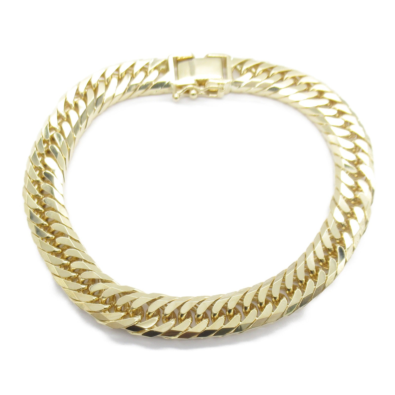 K18 Yellow Gold 8 Men T Bracelet