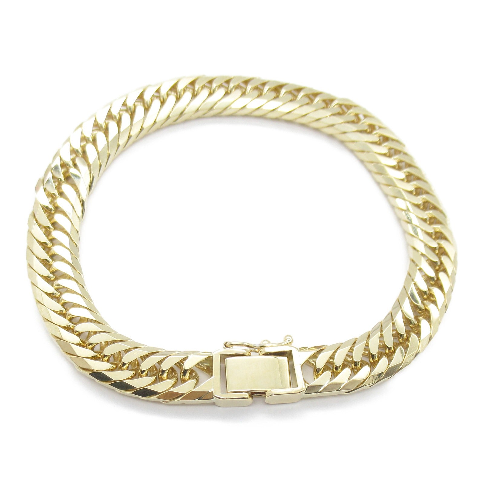 K18 Yellow Gold 8 Men T Bracelet