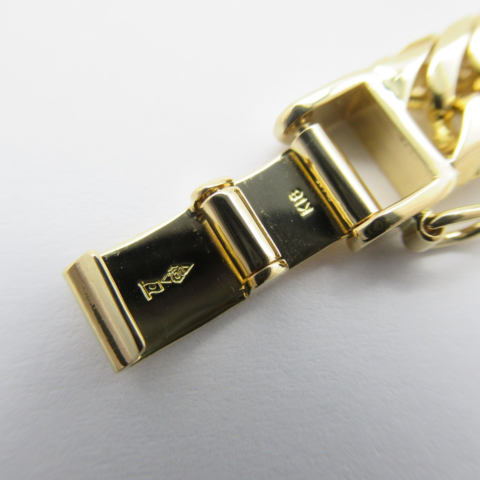 K18 Yellow Gold 8 Men T Bracelet