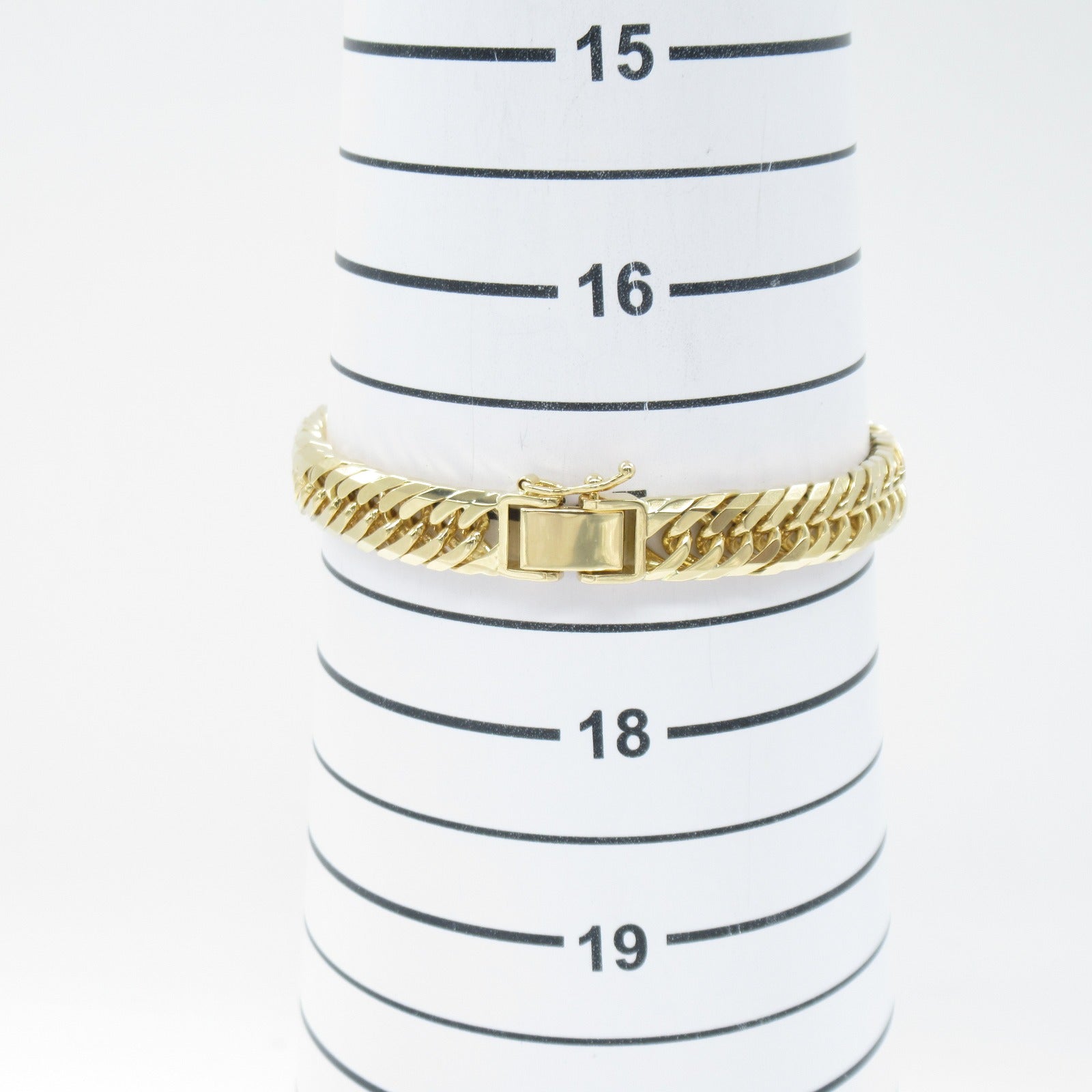 K18 Yellow Gold 8 Men T Bracelet