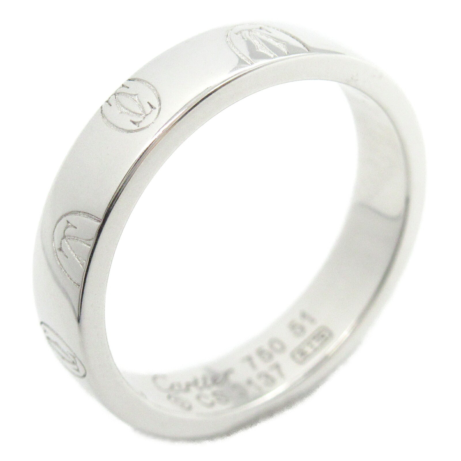 Cartier Happy Birthday Ring K18WG White Gold