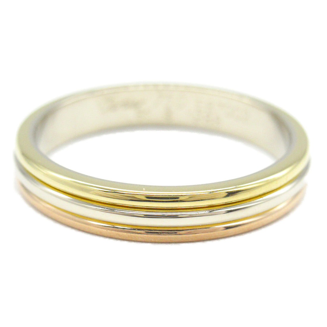 Cartier 18K Trinity Ring Metal Ring in Great Condition