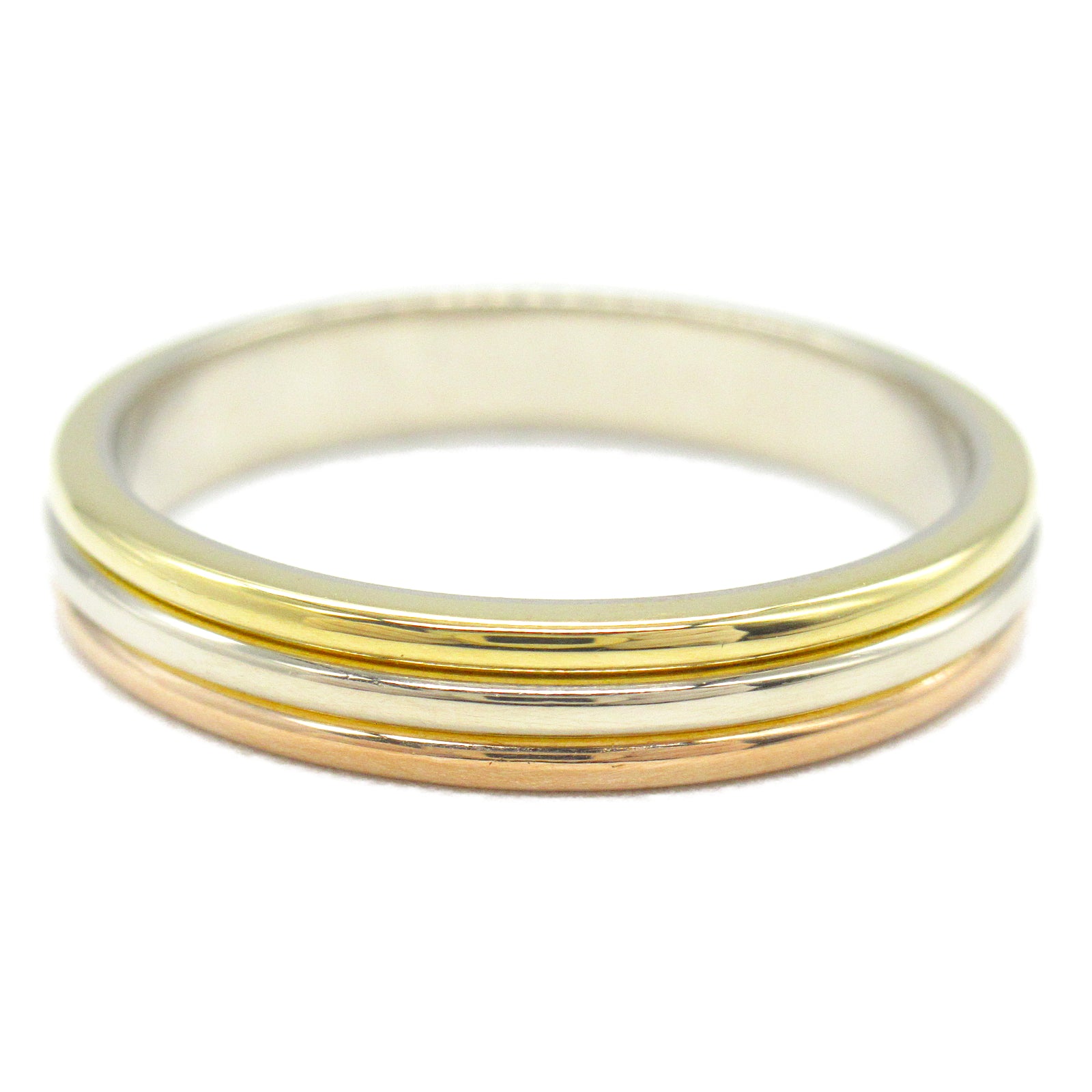 Cartier 18K Trinity Ring Metal Ring in Great Condition