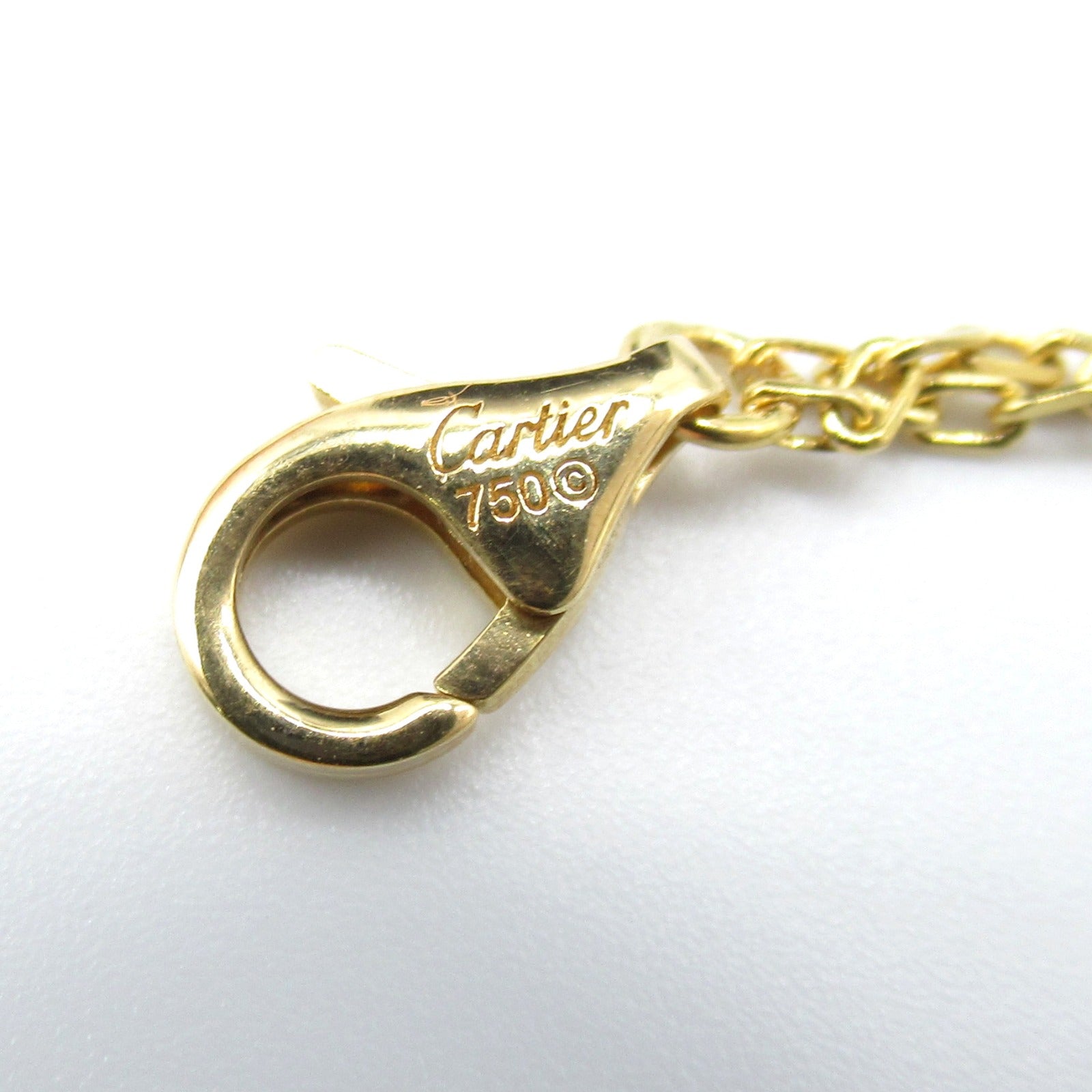 Cartier Love Circle 2P Diamond Bracelet K18 Yellow Gold