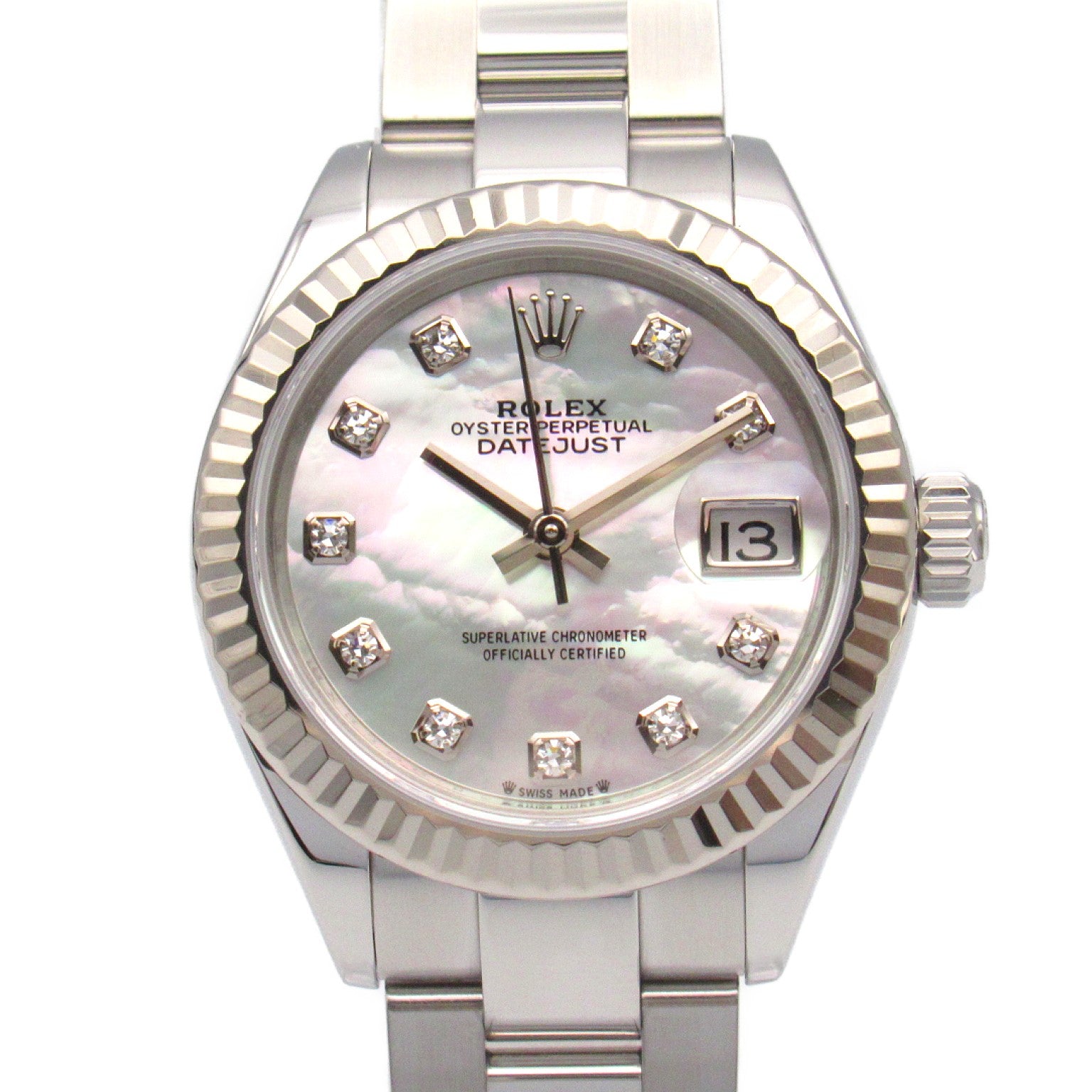 Rolex Datejust 10P Diamond Watch 279174NG