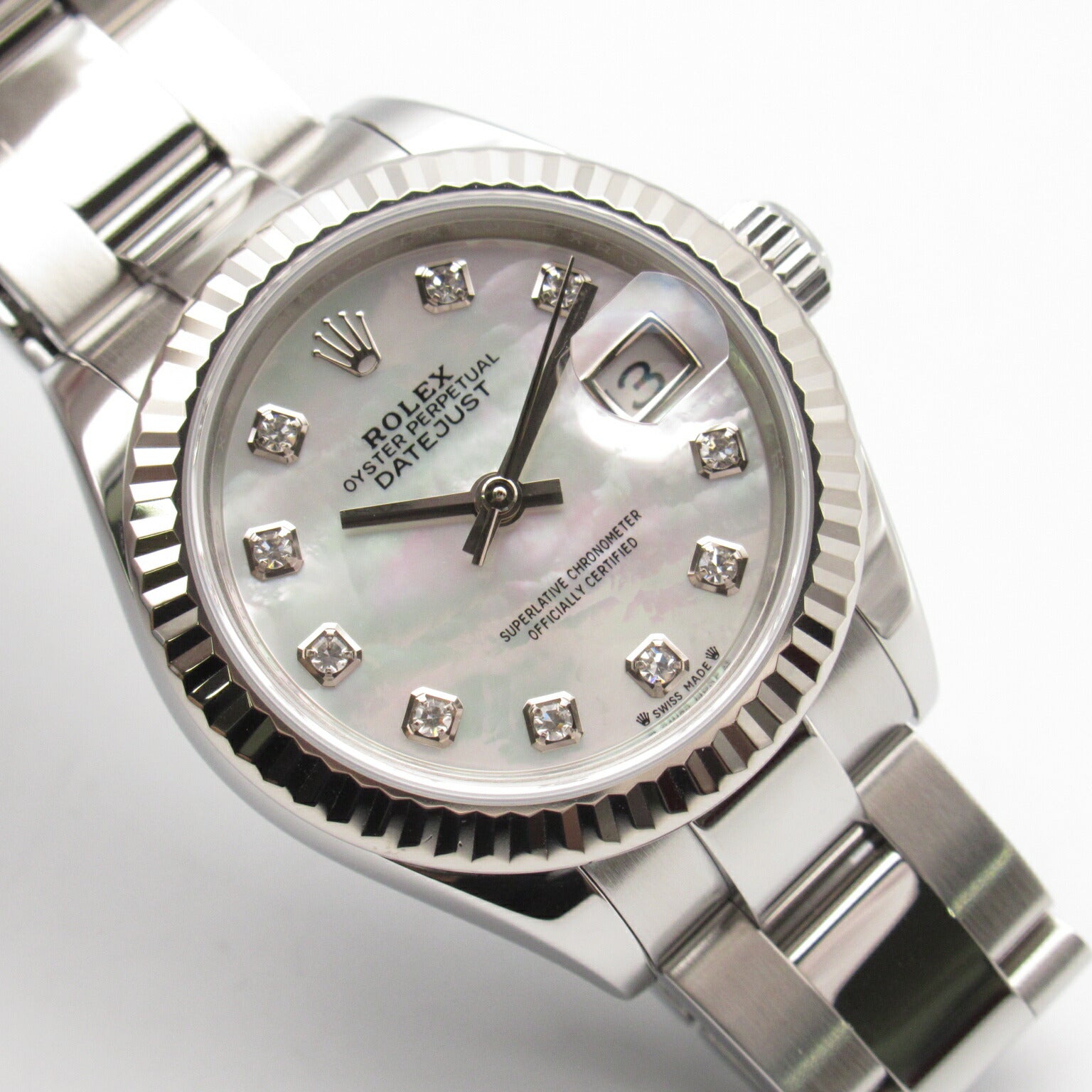 Rolex Datejust 10P Diamond Watch 279174NG