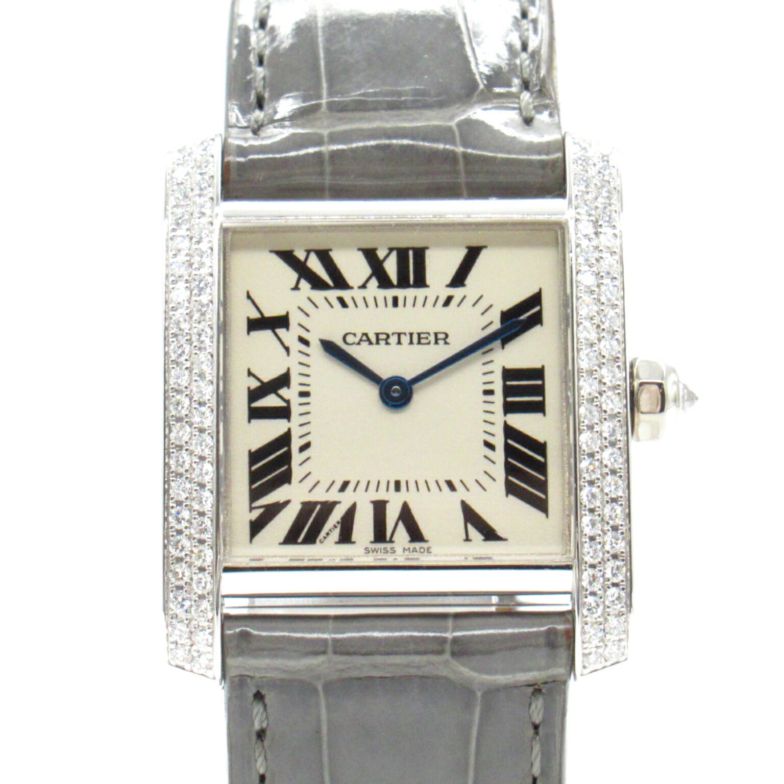 Cartier Tank Francaise MM Watch Ivory WE100951