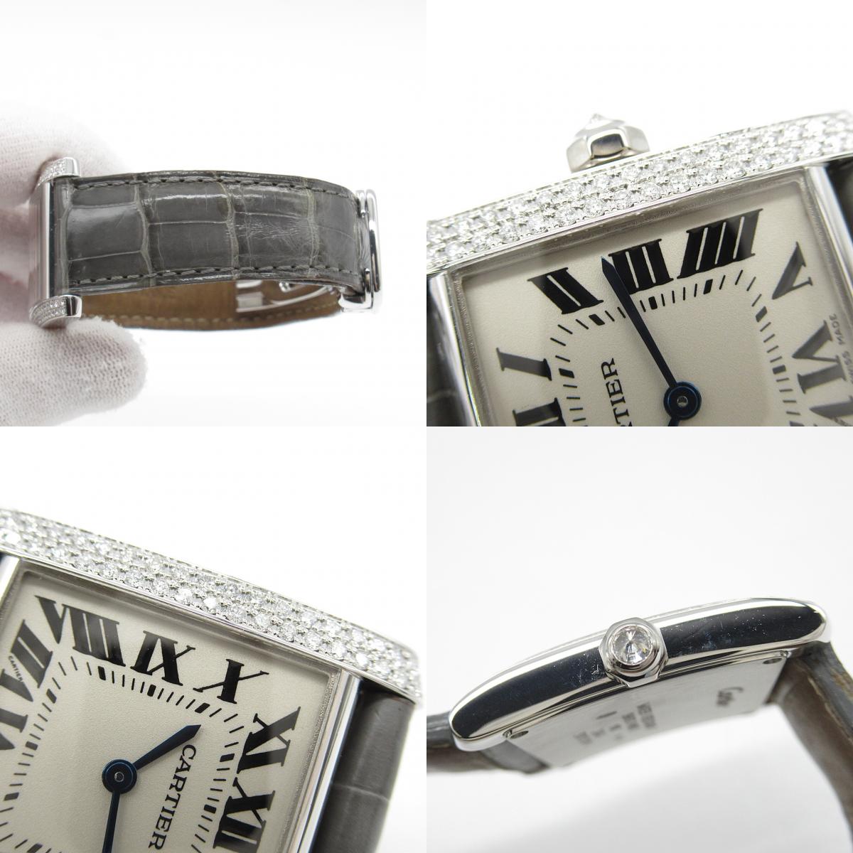 Cartier Tank Francaise MM Watch Ivory WE100951