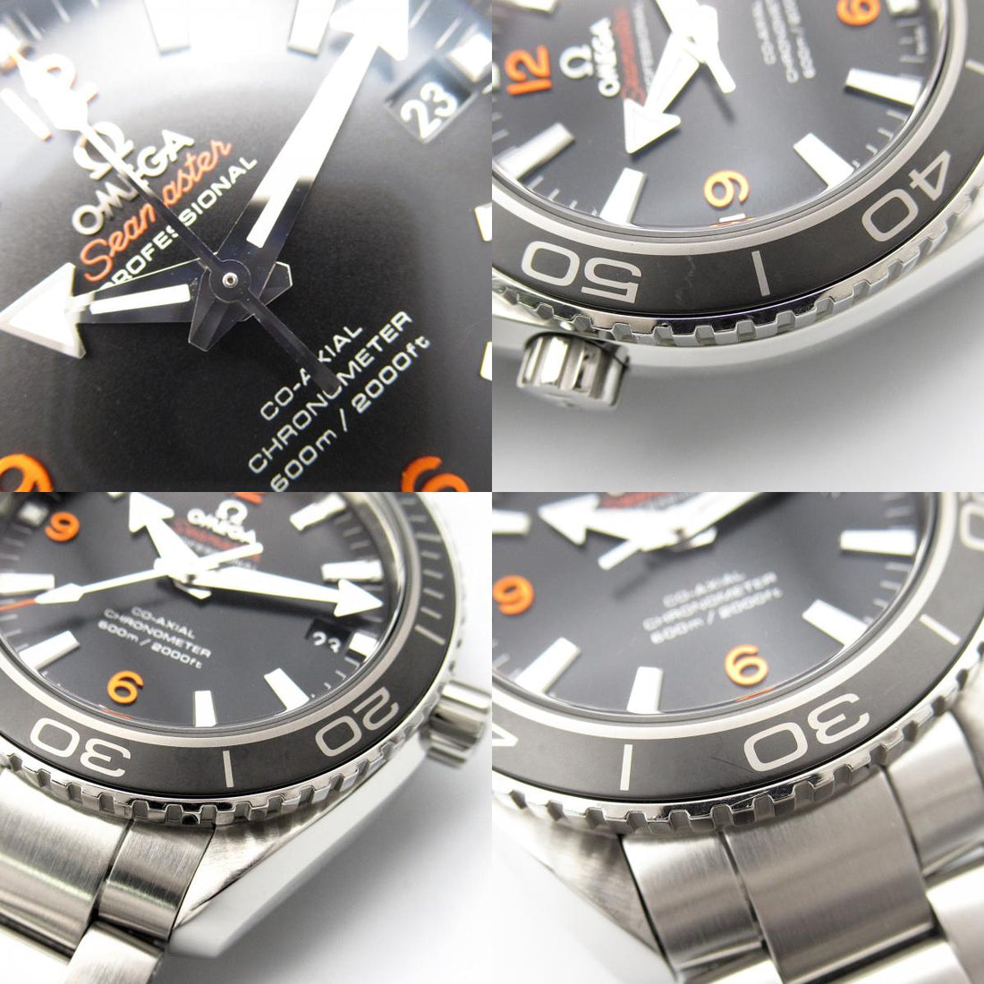 Omega Seamaster Planet Ocean Stainless Steel Watch