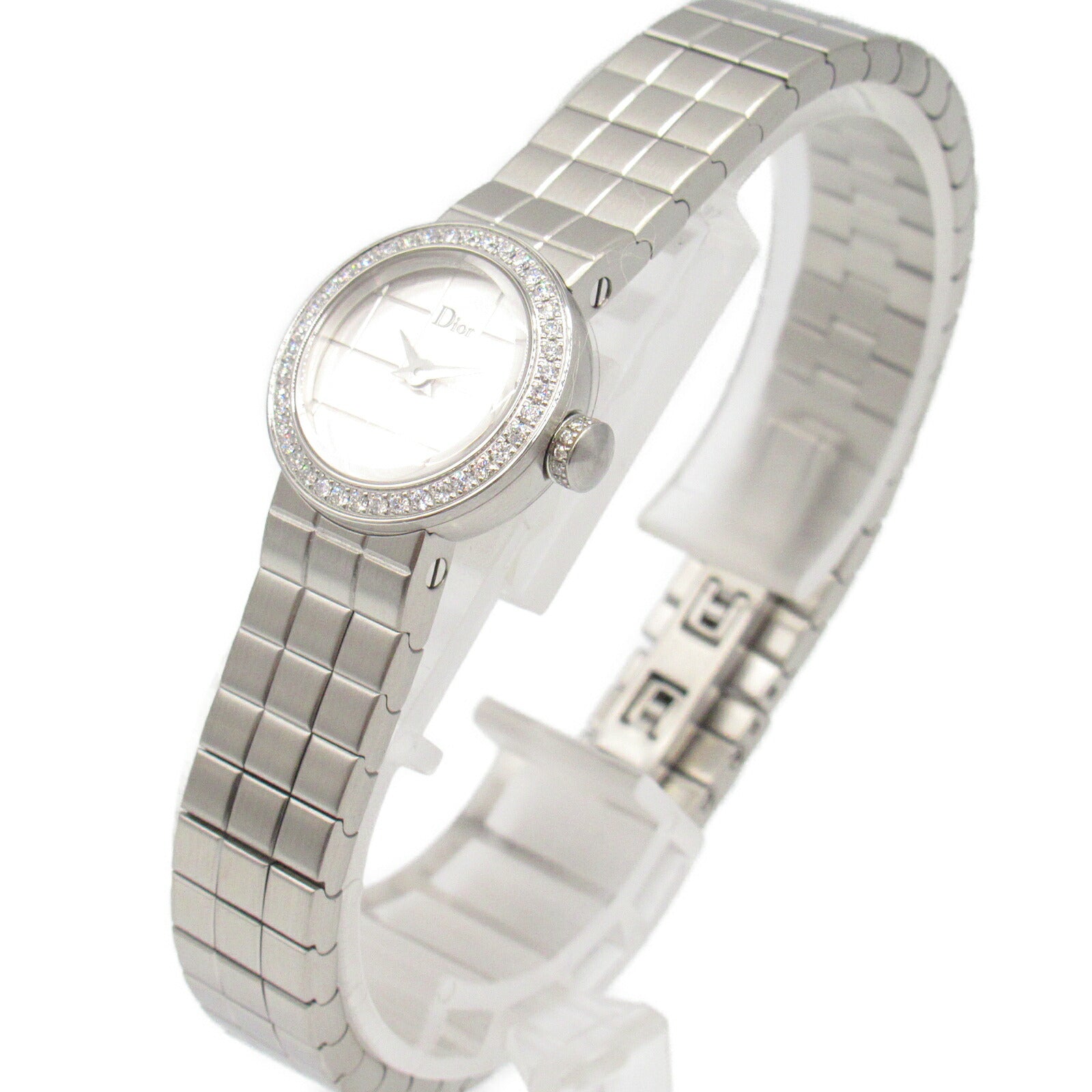 Dior La D de Dior Stainless Steel Quartz Watch CD040111