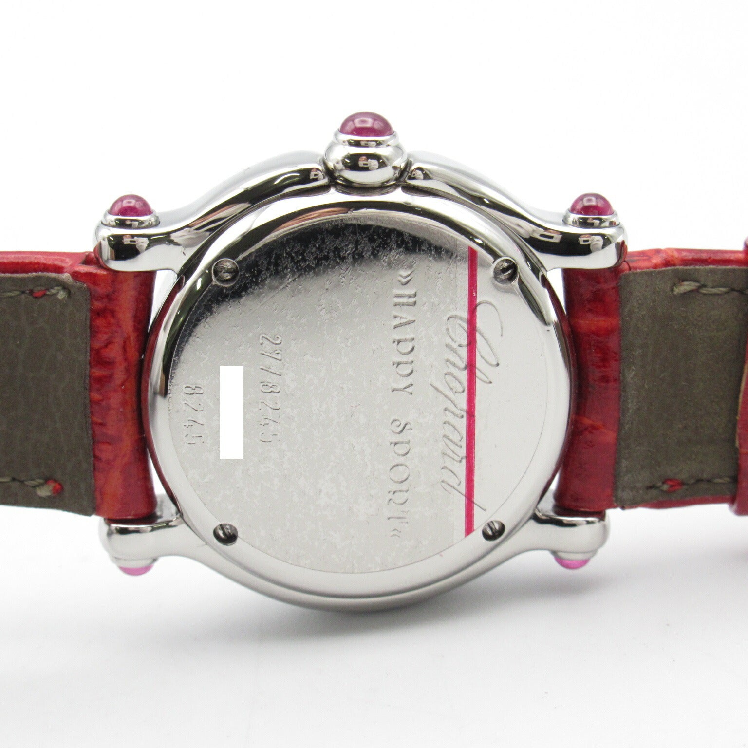 Chopard Happy Sport Watch Stainless Steel Leather