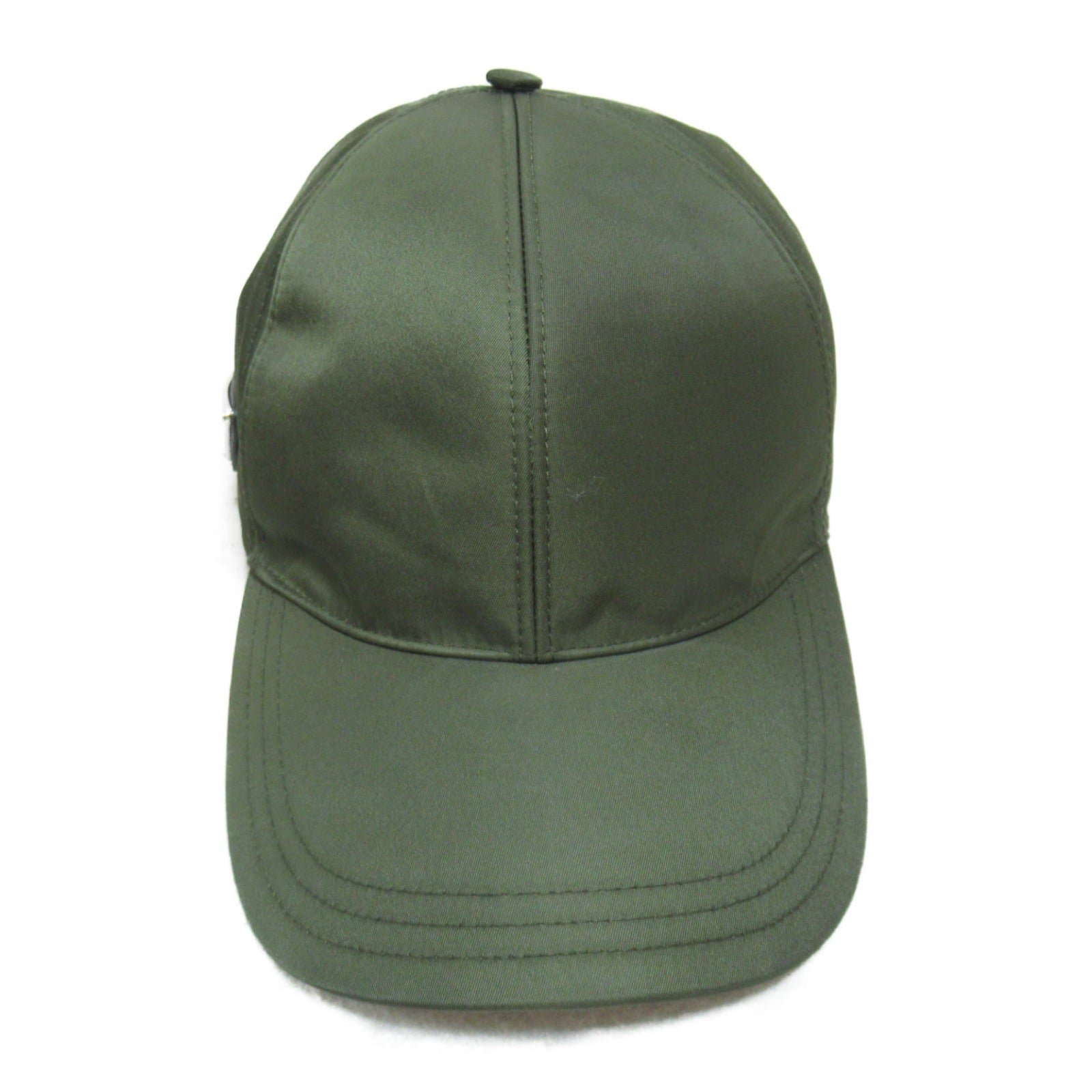 Prada Polyamide Cap Hat Unisex Khaki