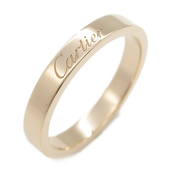 Cartier 18k Gold C de Cartier Ring Metal Ring in Great Condition