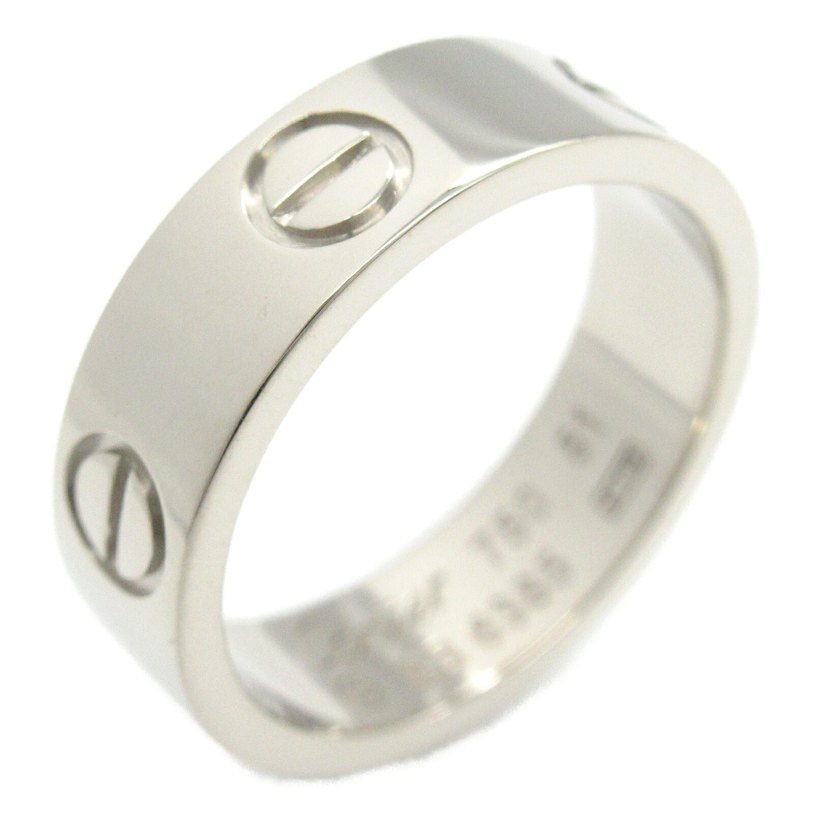 Cartier Love Ring K18WG White Gold