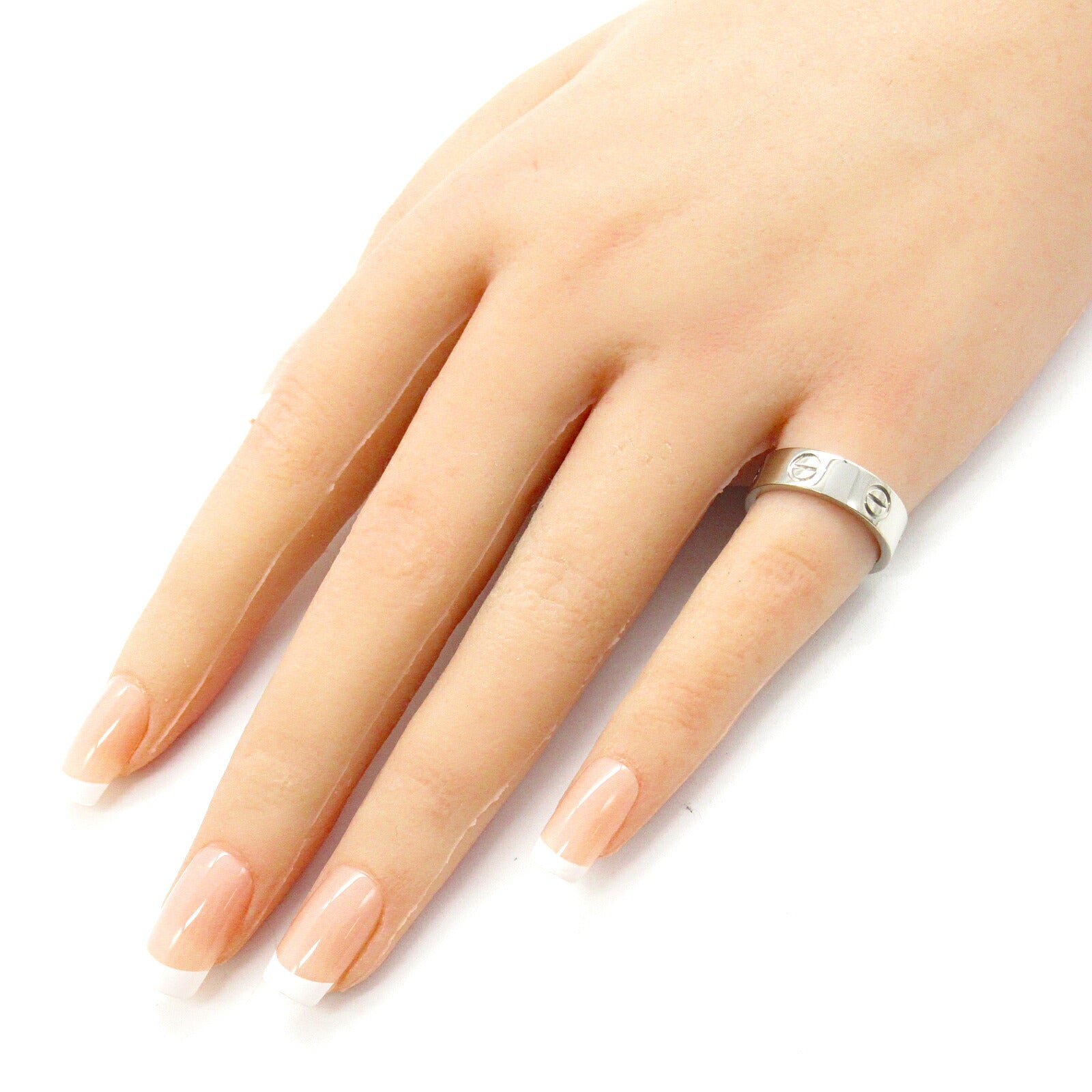 Cartier Love Ring K18WG White Gold