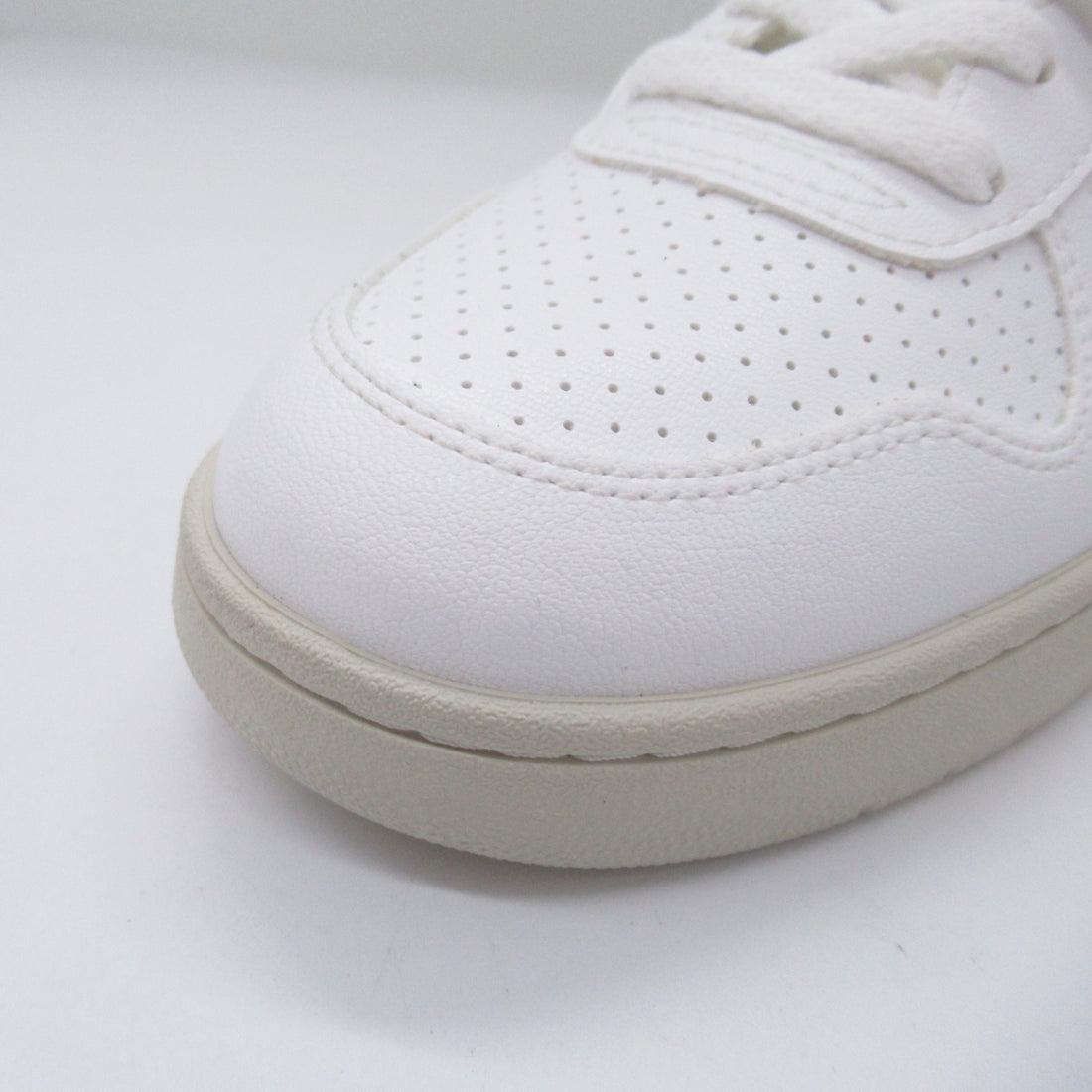 VEJA Leather Rubber Sneakers White/Gray