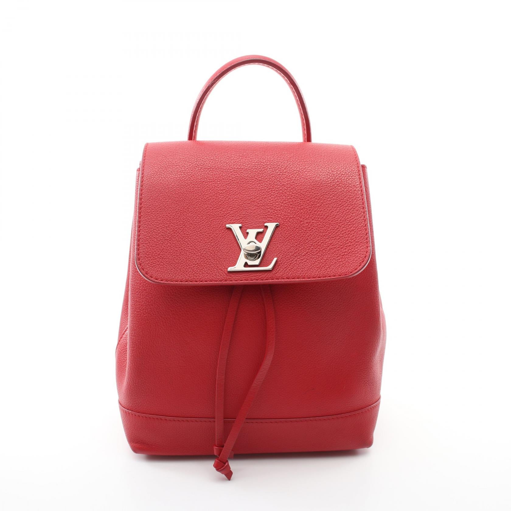 Louis Vuitton Lockme Backpack Red M41818