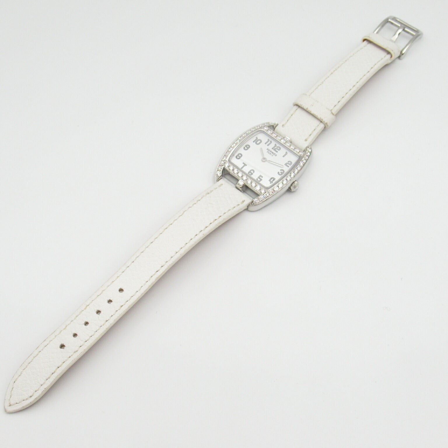 Hermes Cape Cod Diamond Bezel Watch CT1.230