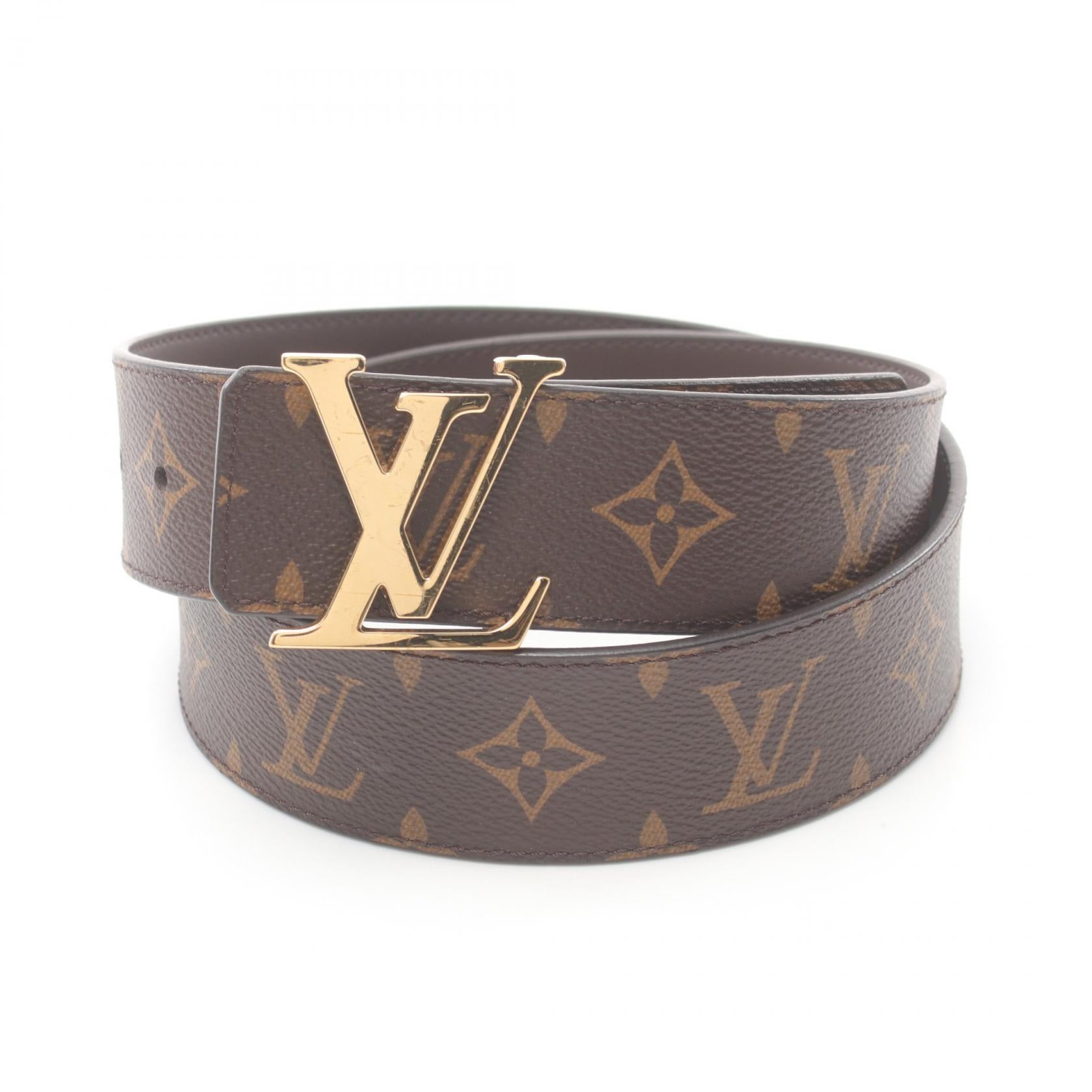 Louis Vuitton Monogram Belt PVC Leather