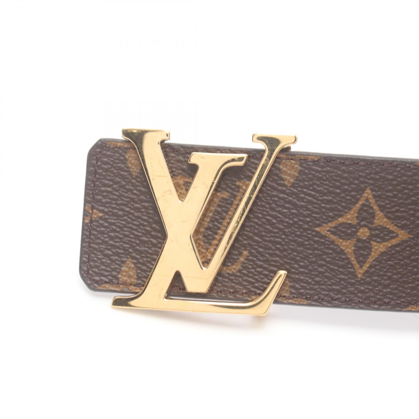 Louis Vuitton Monogram Belt PVC Leather