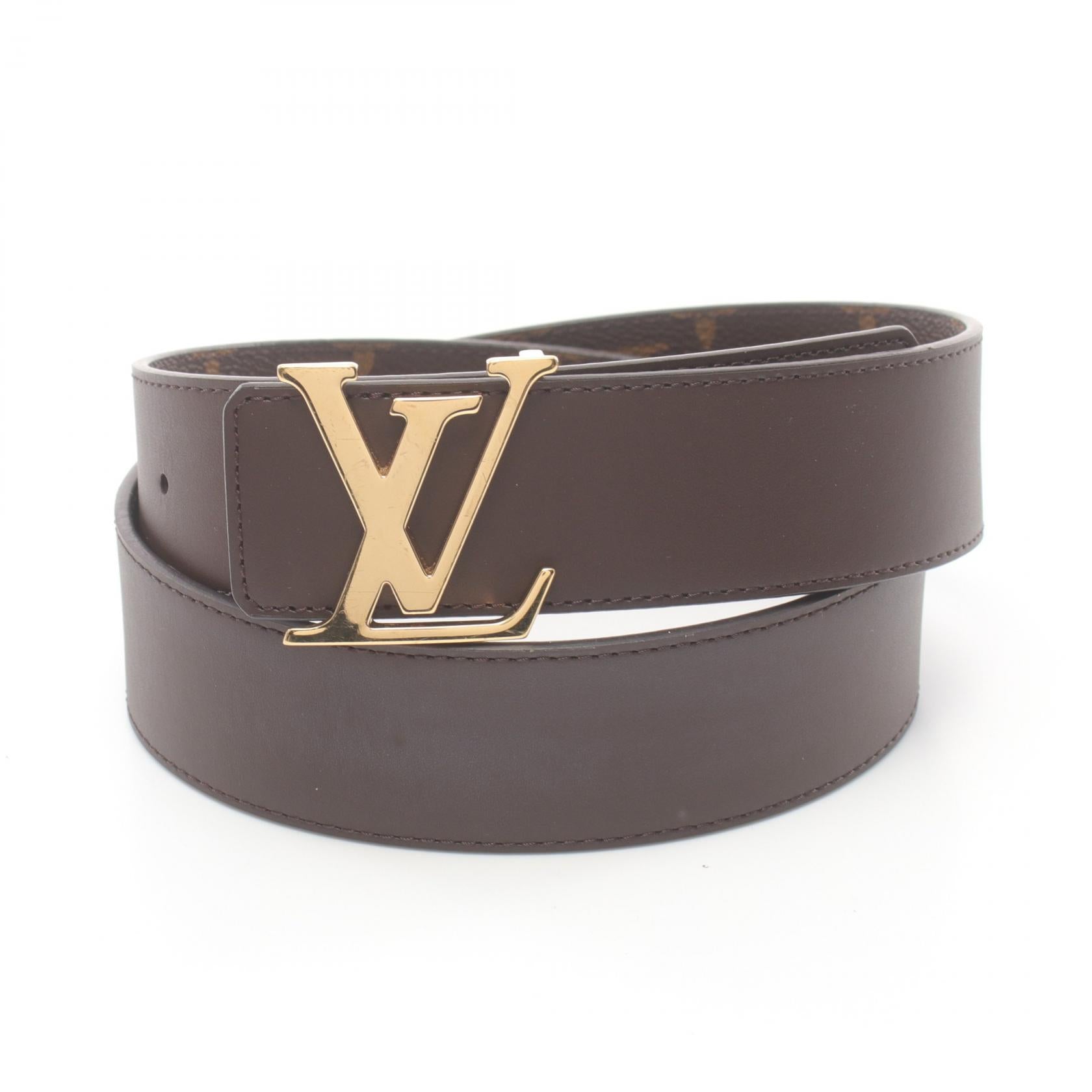 Louis Vuitton Monogram Belt PVC Leather