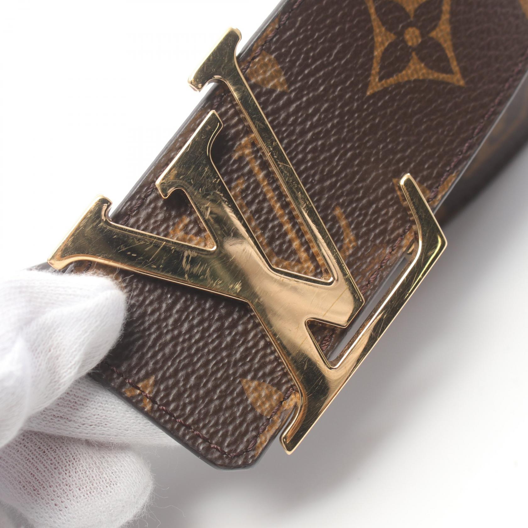 Louis Vuitton Monogram Belt PVC Leather