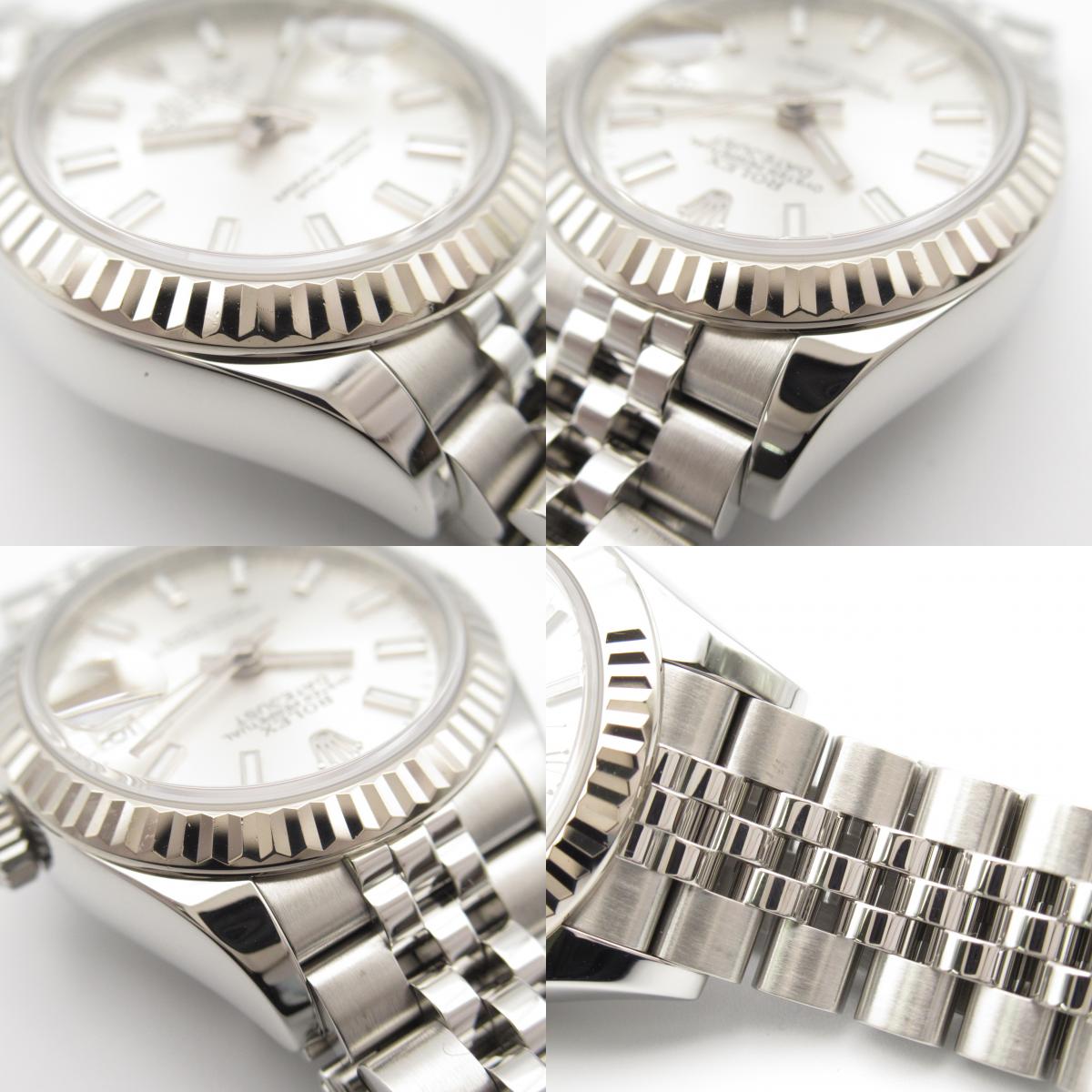 Rolex Datejust White Gold Stainless Steel Watch