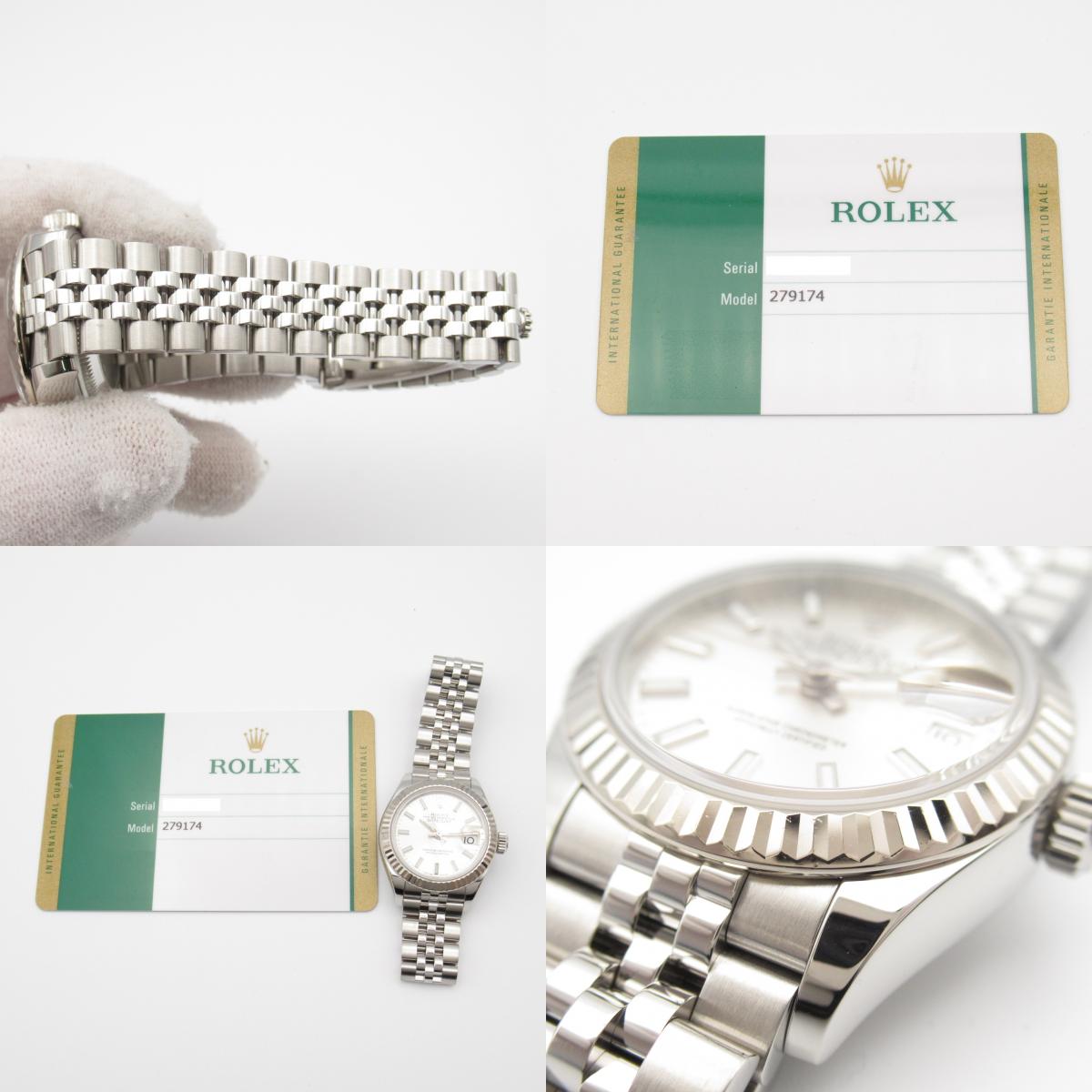 Rolex Datejust White Gold Stainless Steel Watch