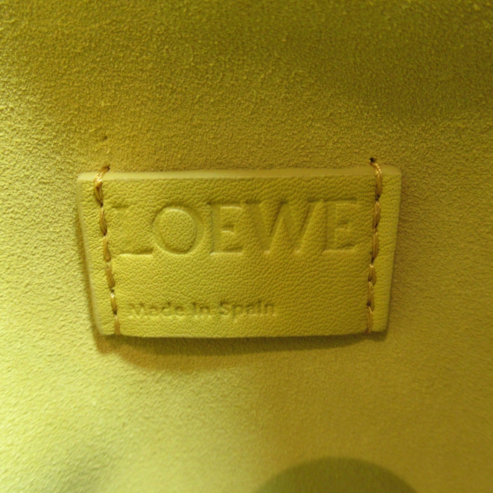 Loewe Flamenco Clutch Anagram Strap Leather Bag