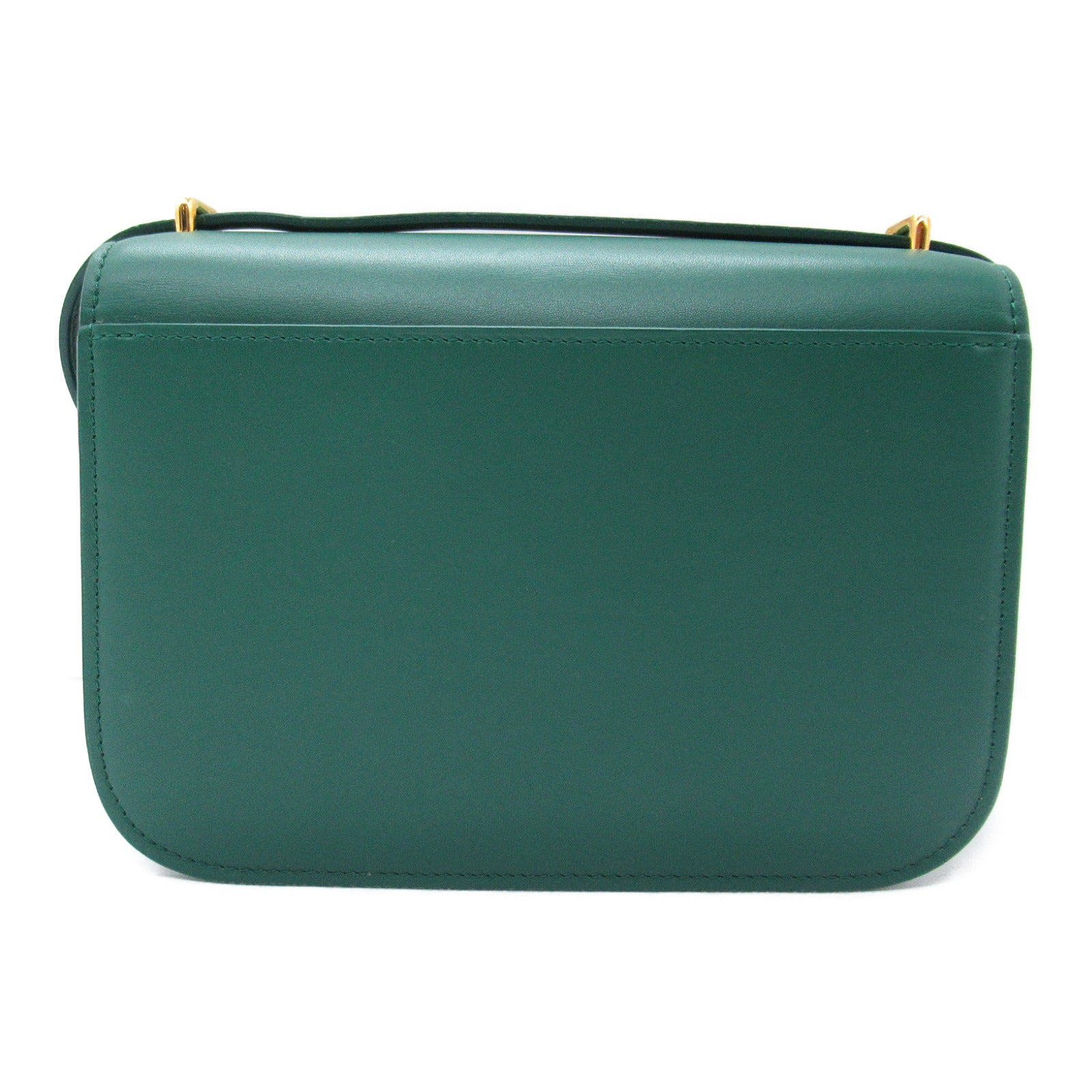 Loewe Goya Small Leather Shoulder Bag Green