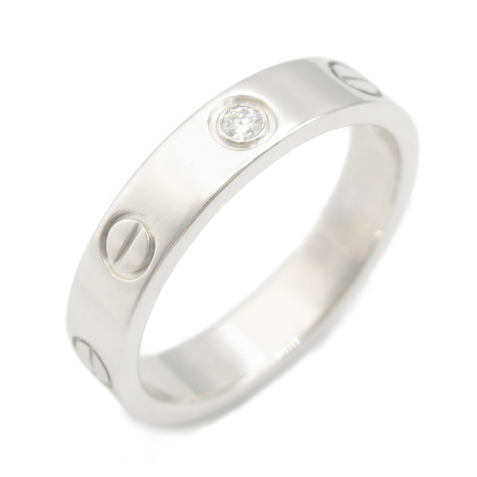 Cartier Mini Love Diamond Ring K18WG