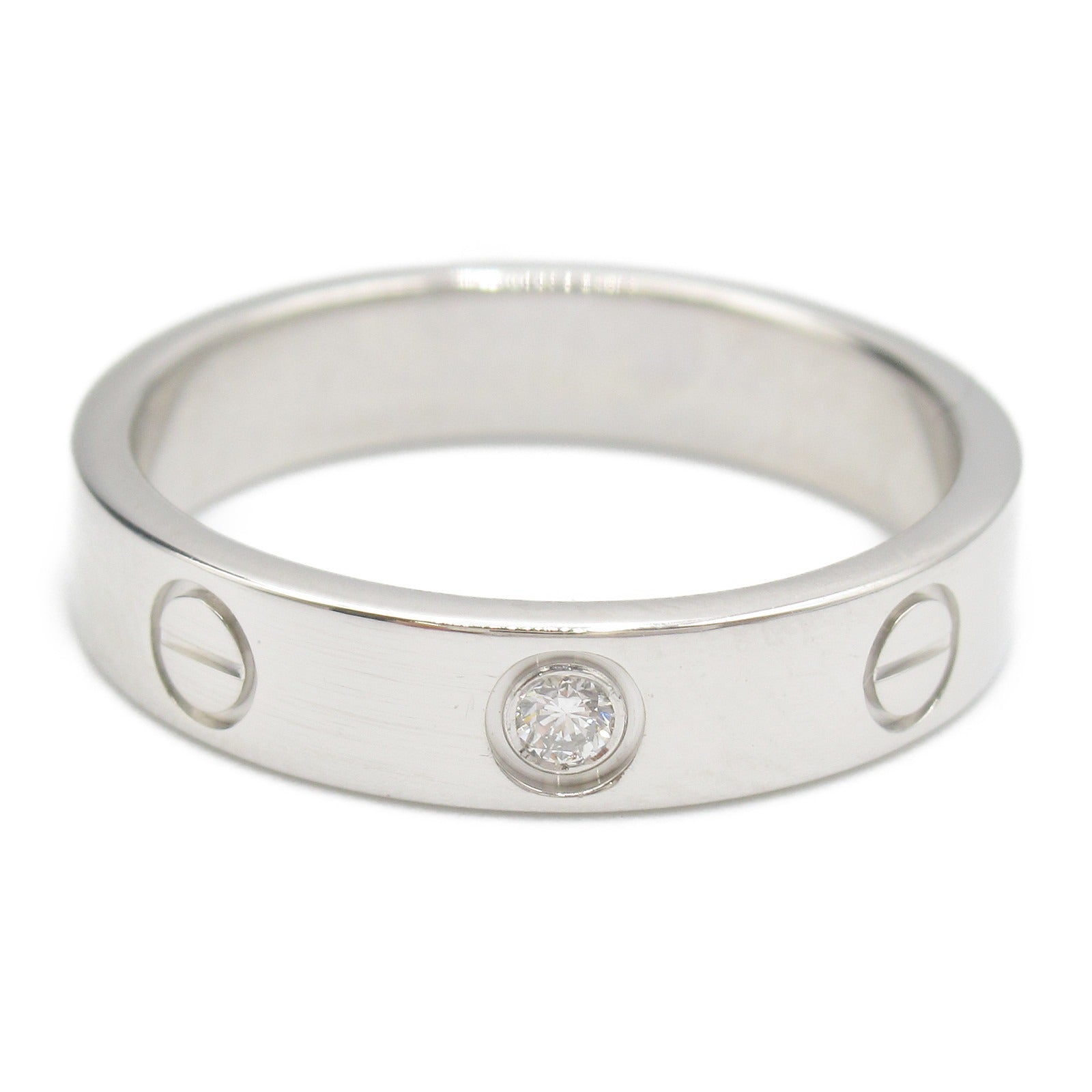 Cartier Mini Love Diamond Ring K18WG