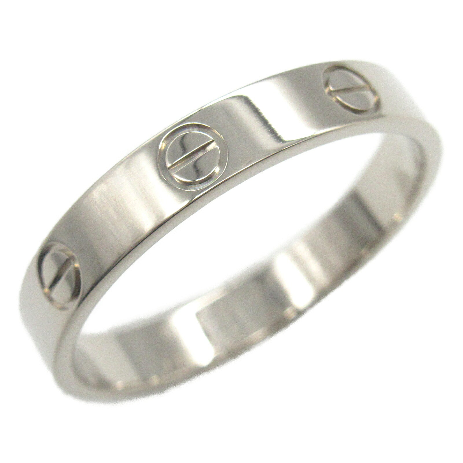 Cartier Mini Love Ring K18WG White Gold