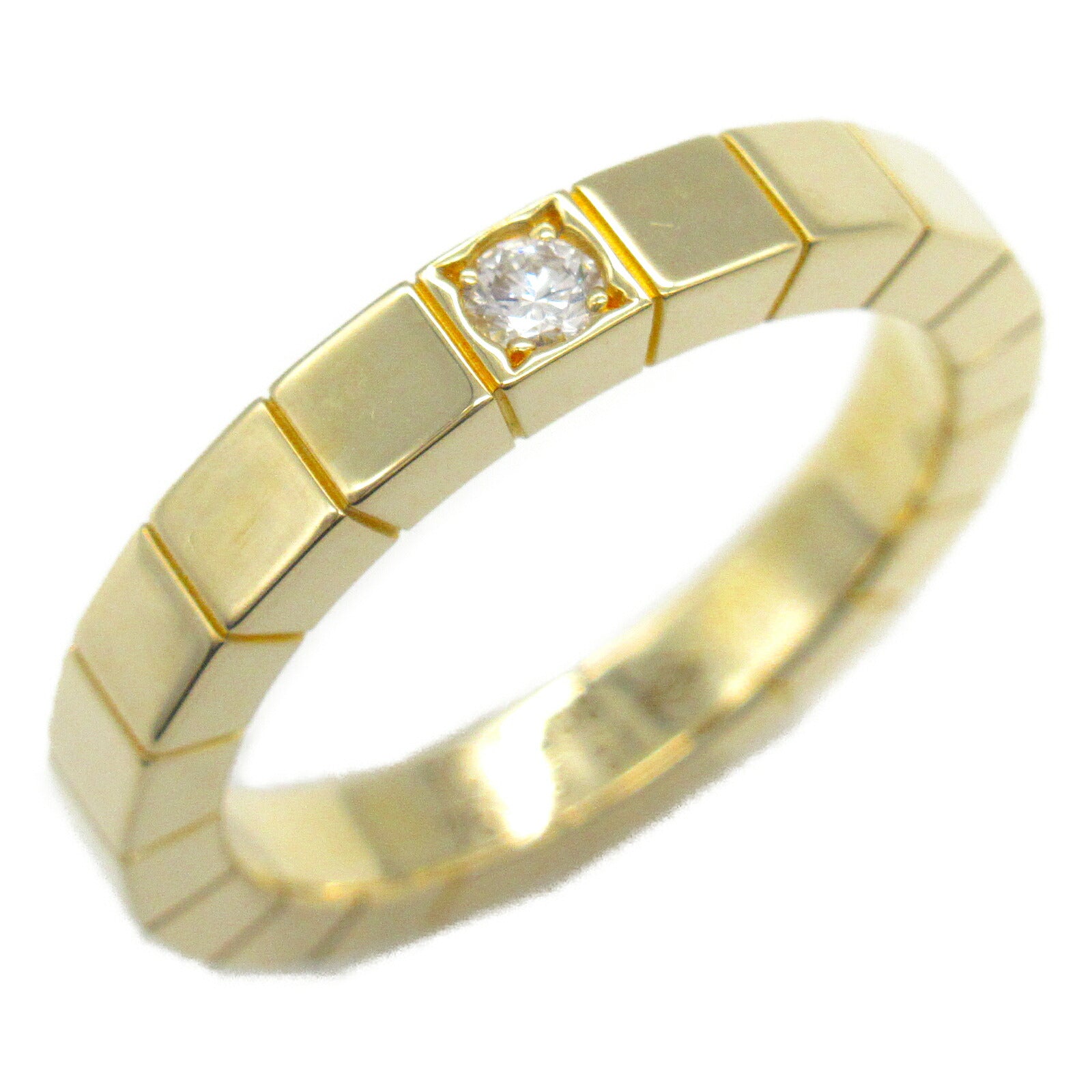 Cartier K18 Yellow Gold Diamond Ring