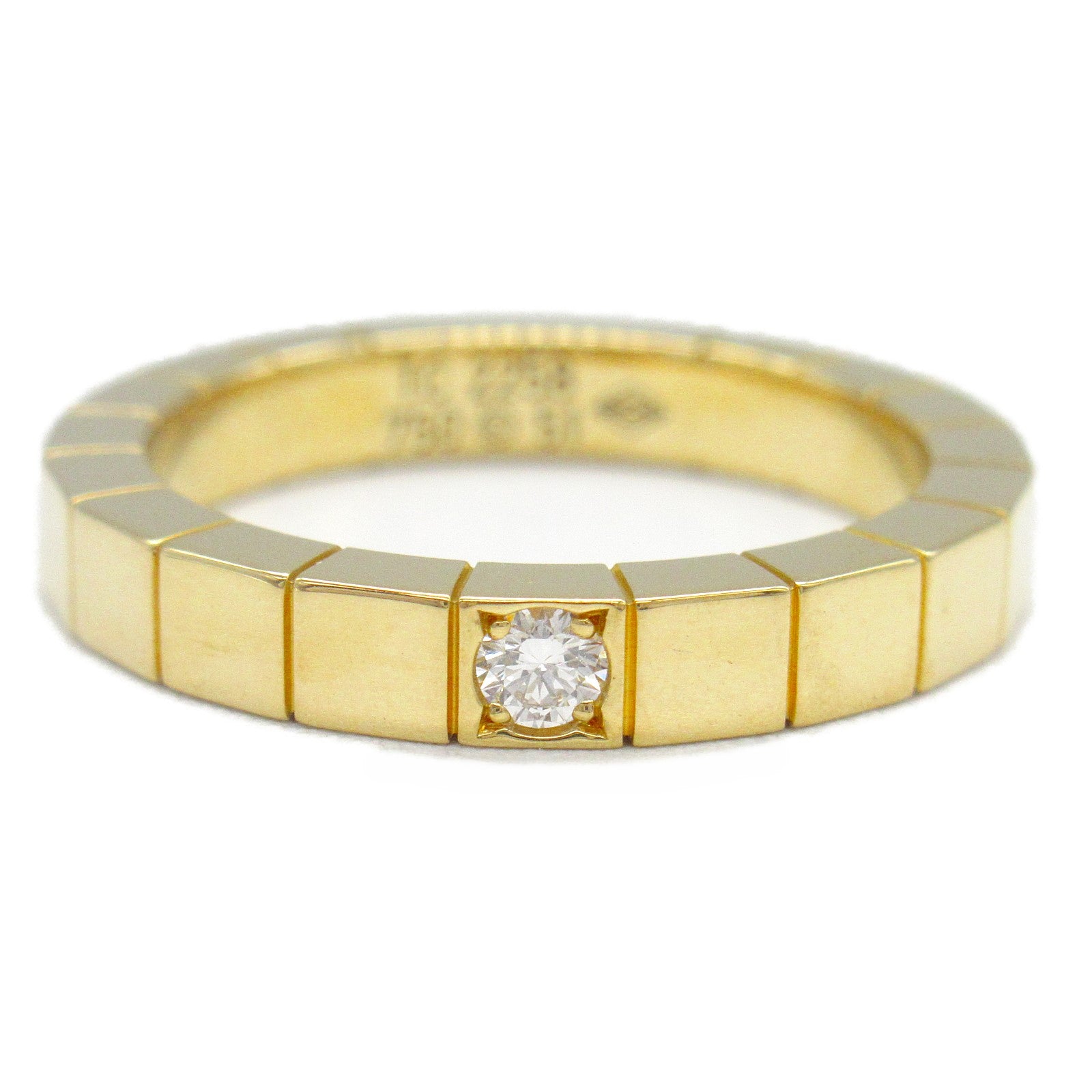 Cartier K18 Yellow Gold Diamond Ring