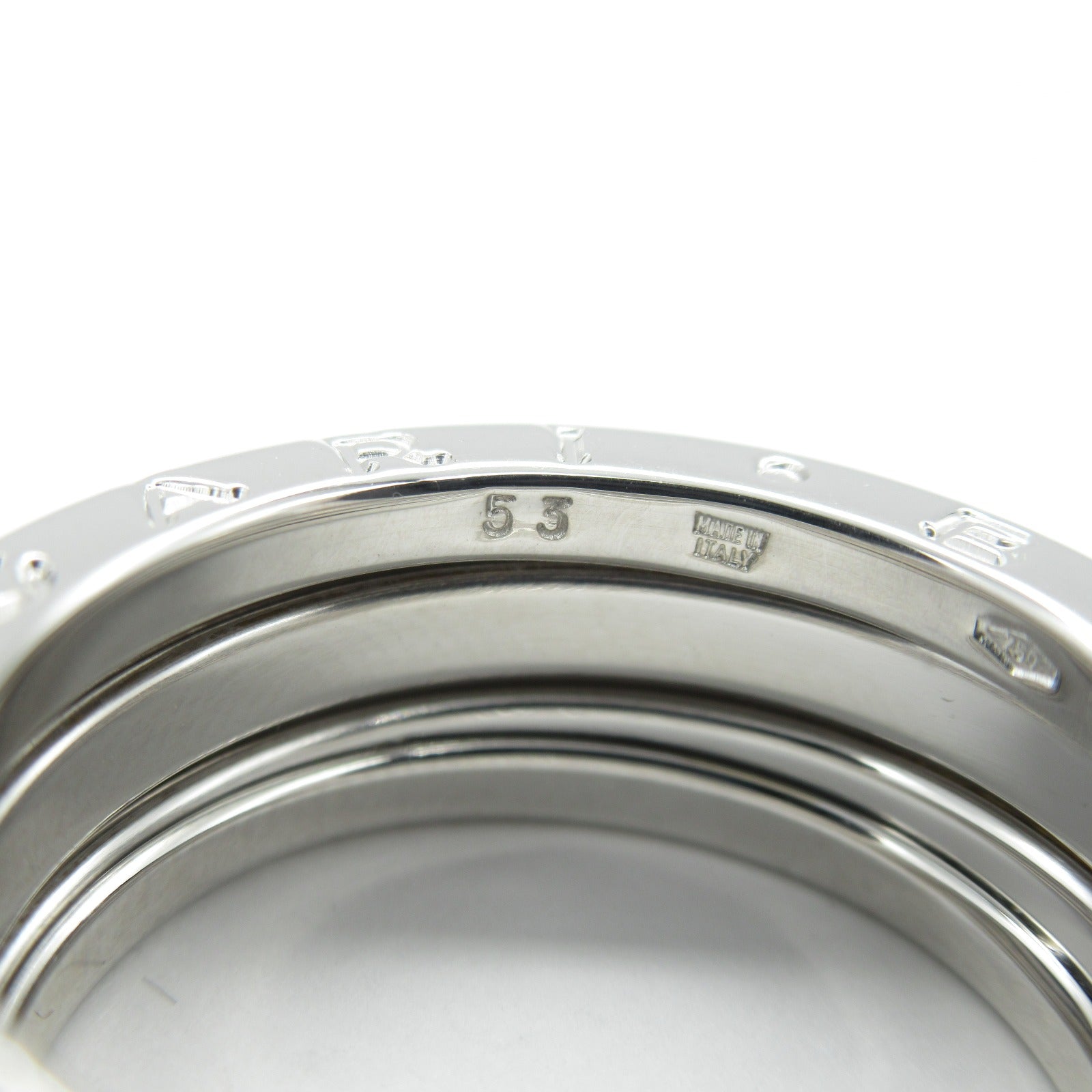 Bvlgari B-zero1 Ring K18 White Gold