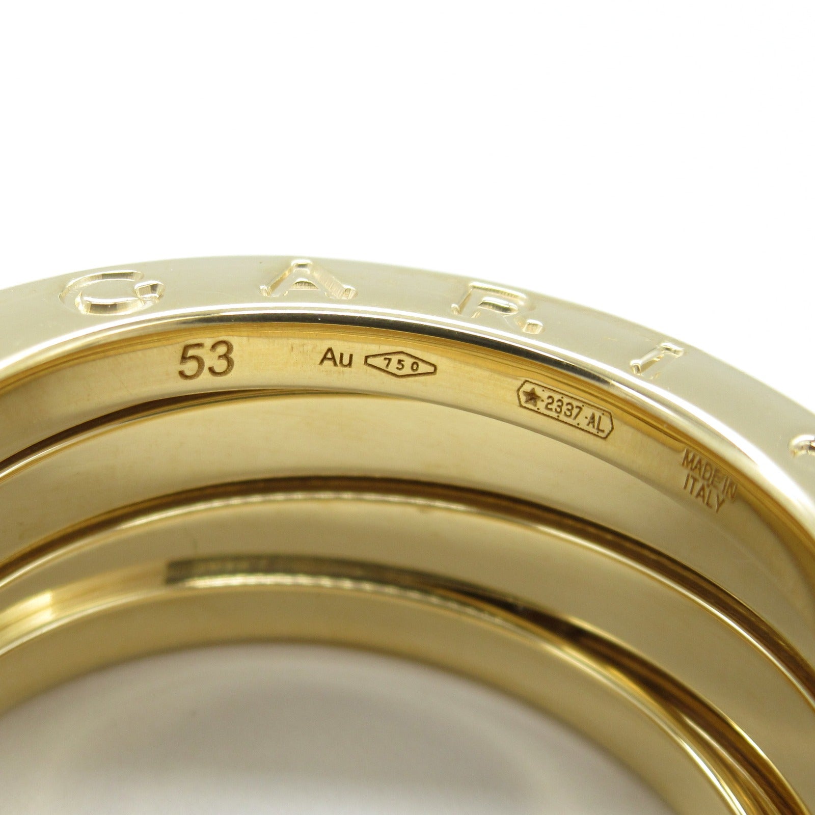 Bvlgari B-zero1 Ring K18 Yellow Gold