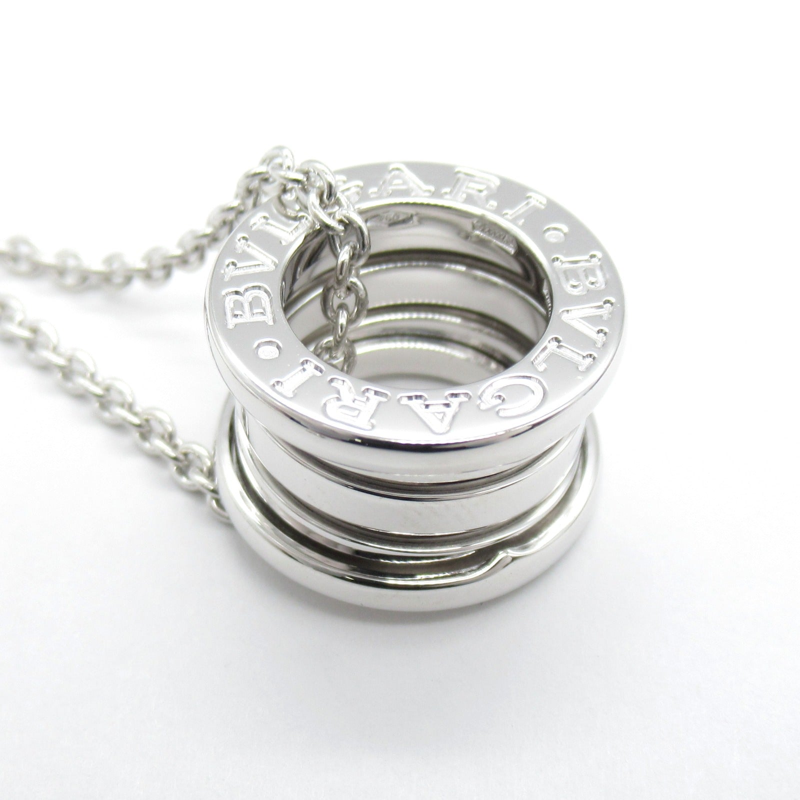 Bvlgari B-zero1 Necklace K18WG White Gold