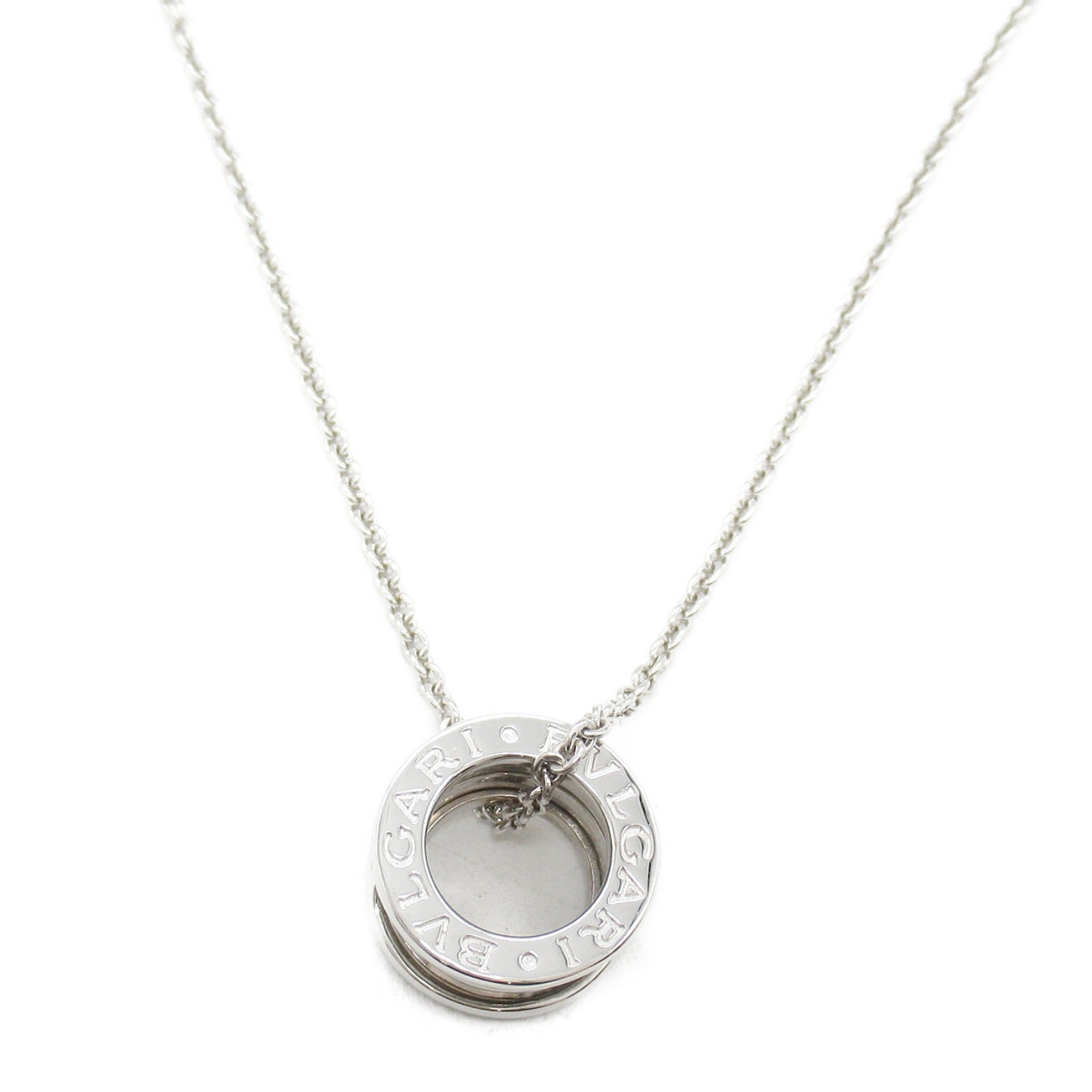 Bvlgari B-zero1 Necklace K18WG White Gold