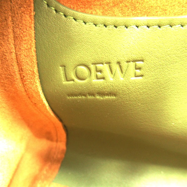 Loewe Hammock Nugget Leather Handbag A538H04X023949 in Excellent Condition