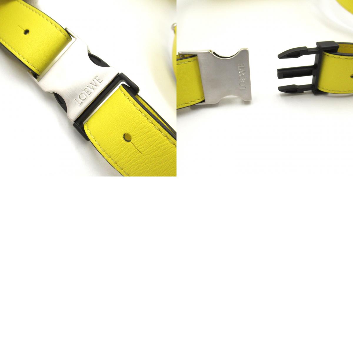 Loewe Puzzle Mini Leather Waist Bag Yellow