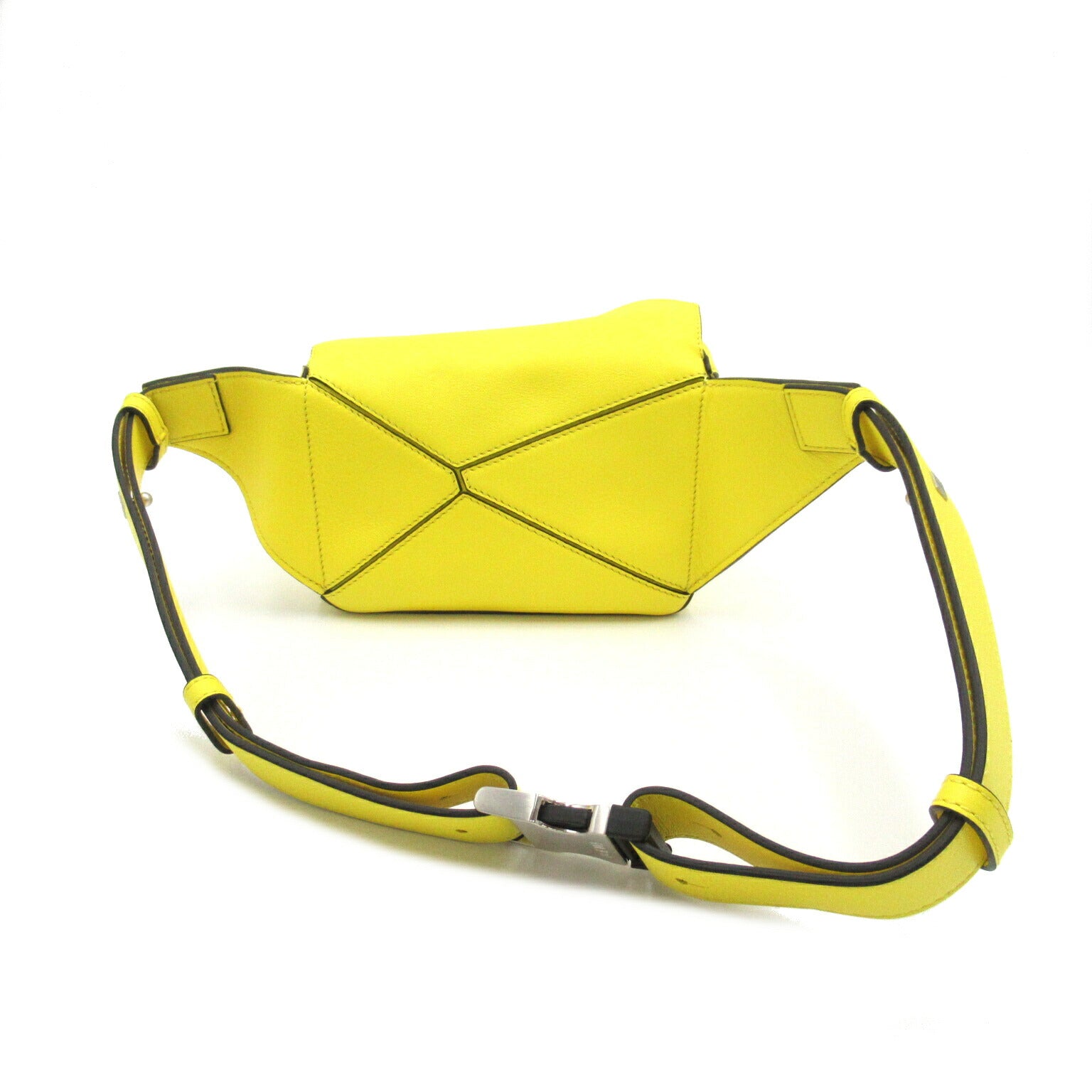 Loewe Puzzle Mini Leather Waist Bag Yellow