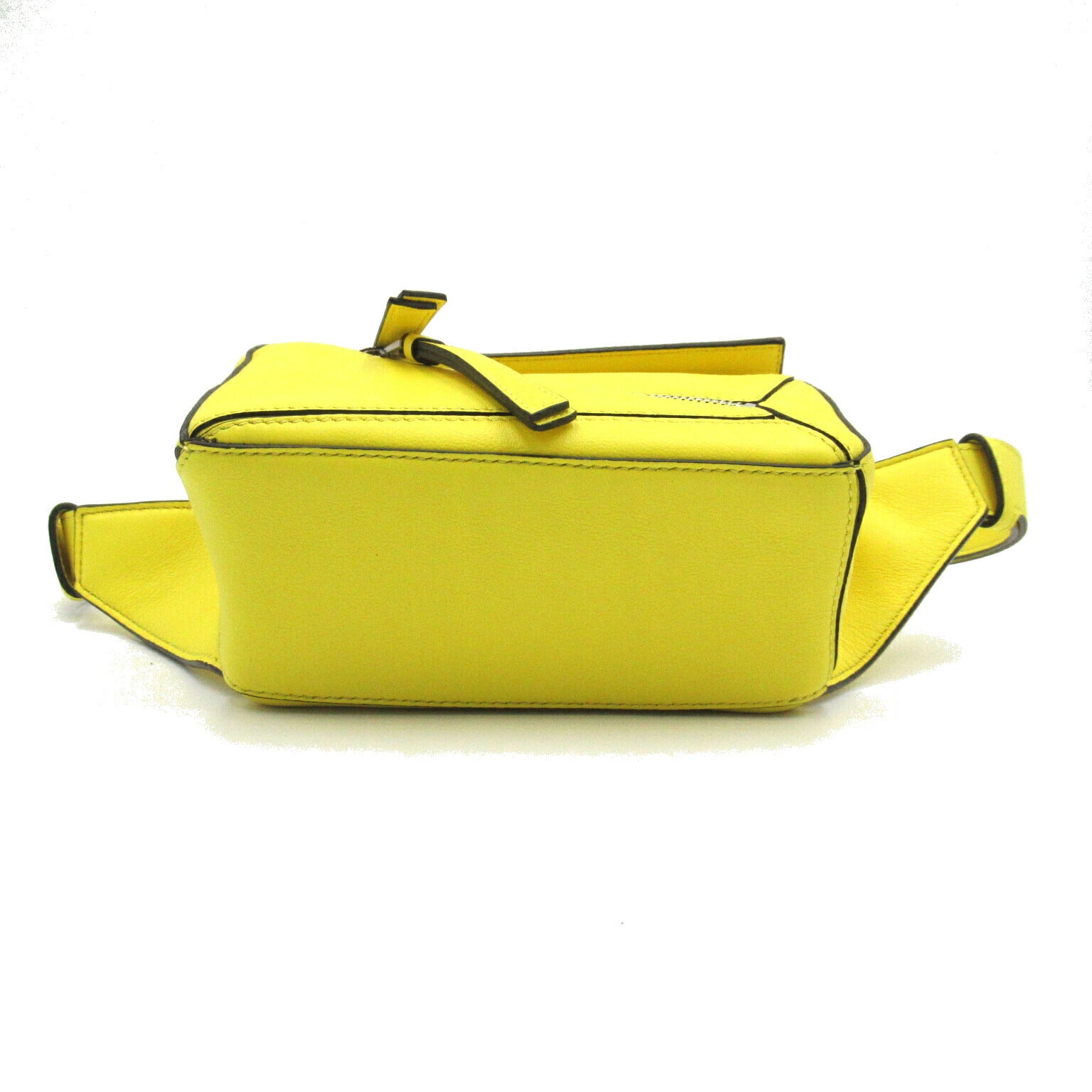 Loewe Puzzle Mini Leather Waist Bag Yellow