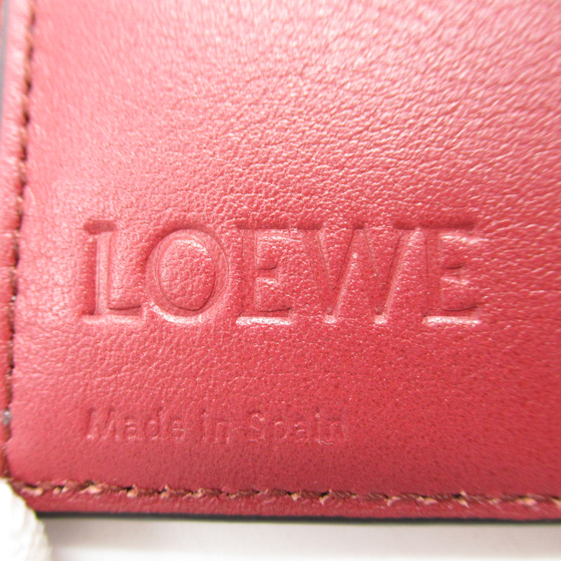 Loewe Vertical Wallet Small Leather Short Wallet C660S86X013639 in Excellent Condition