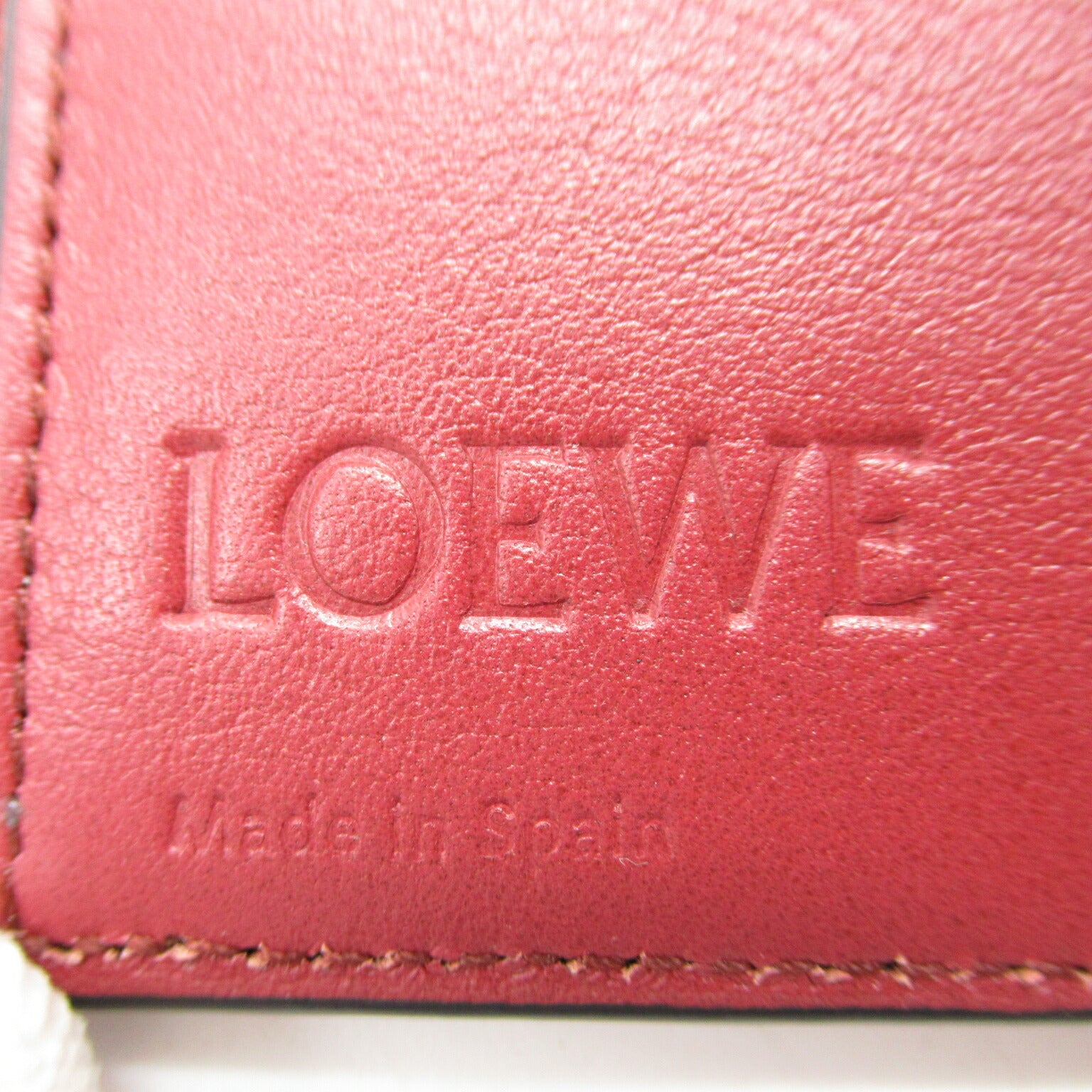 Loewe Leather Small Vertical Wallet