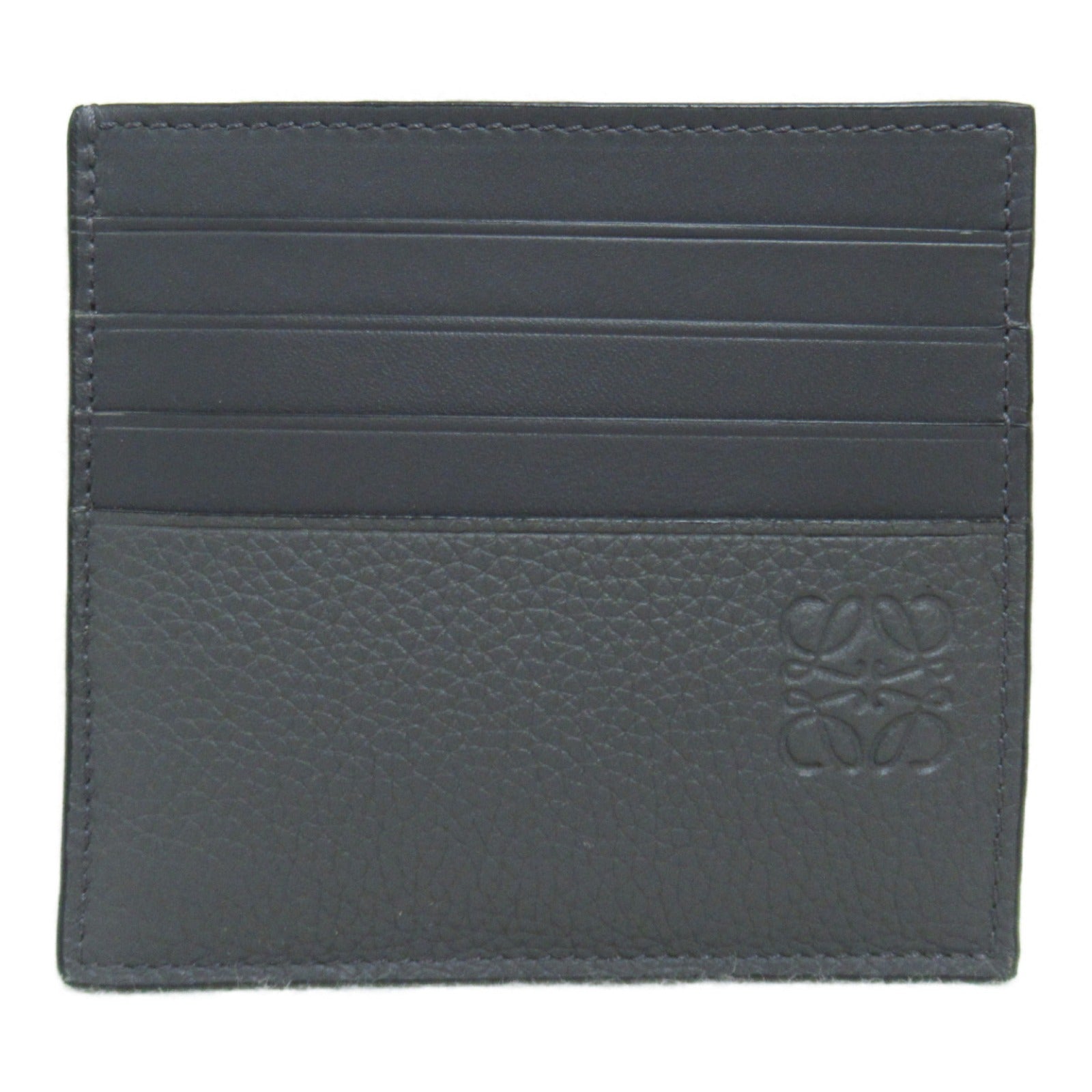 Loewe Leather Open Plain Card Holder