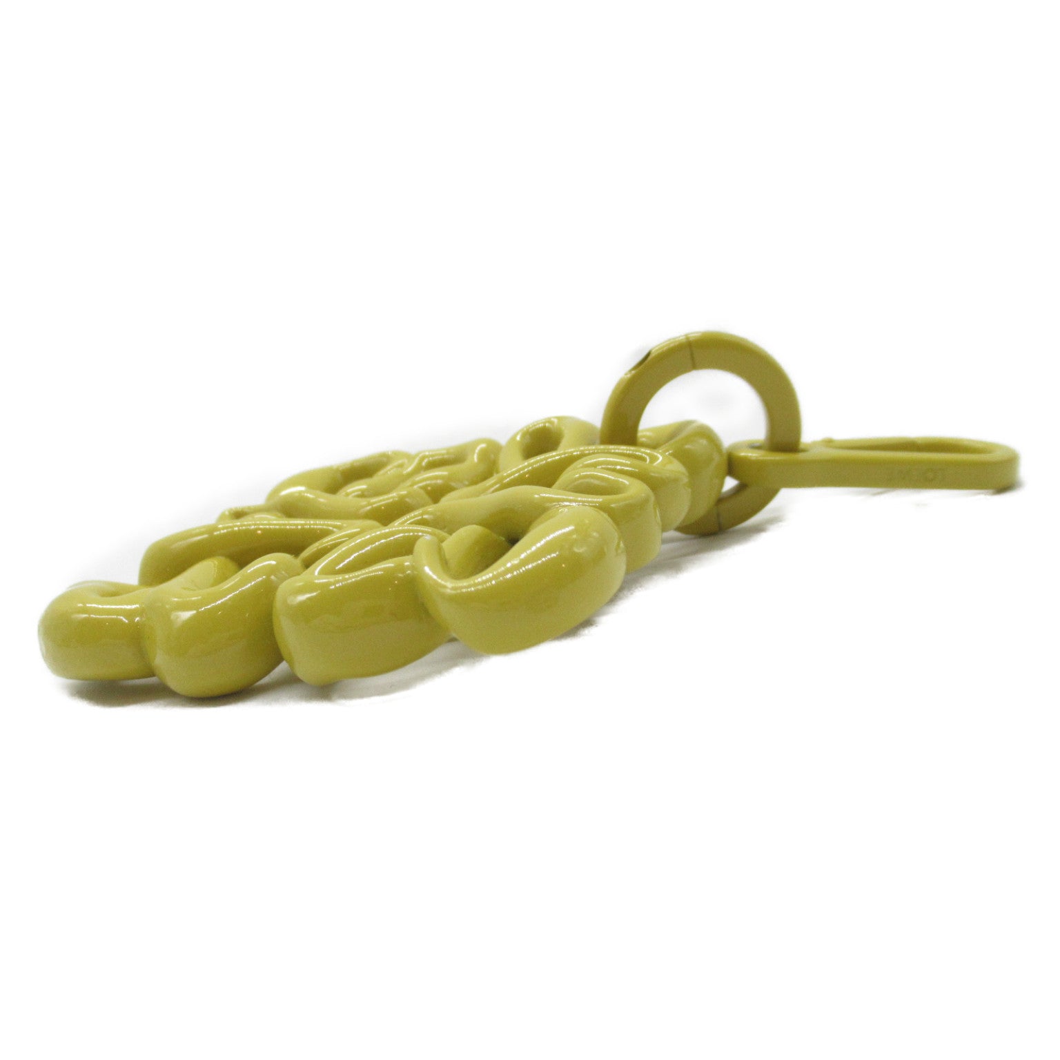 Loewe Anagram Charm Aluminum Yellow